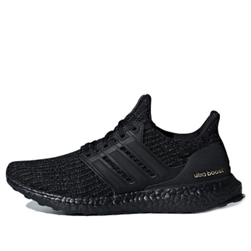 (WMNS) adidas UltraBoost 4.0 '트리플 블랙 골드' F36123 - 1