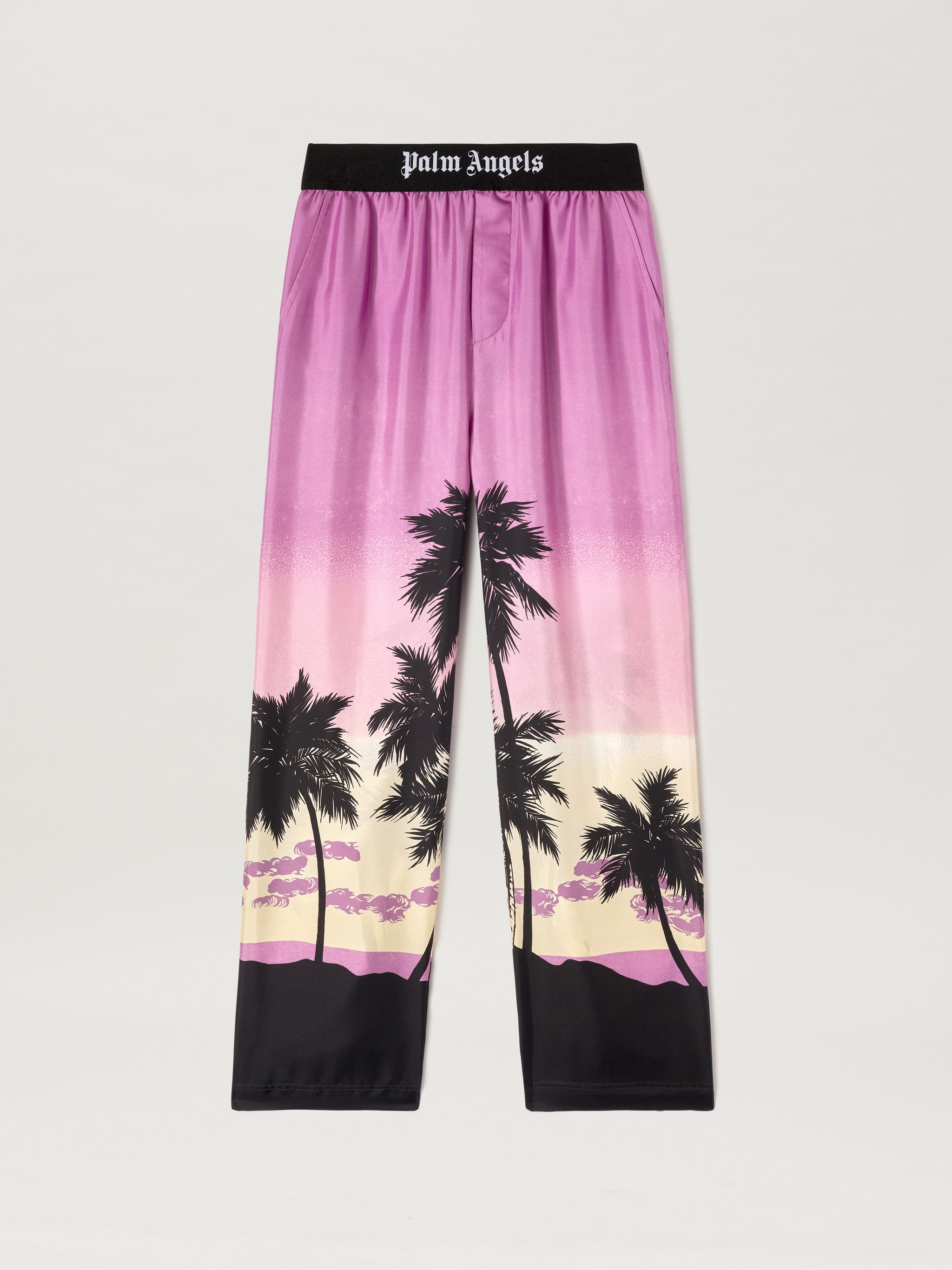 Palm Angels Pink Sunset Pajama Pants | REVERSIBLE