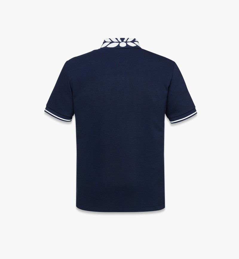 MCM Intarsia Laurel Piqué Polo outlook