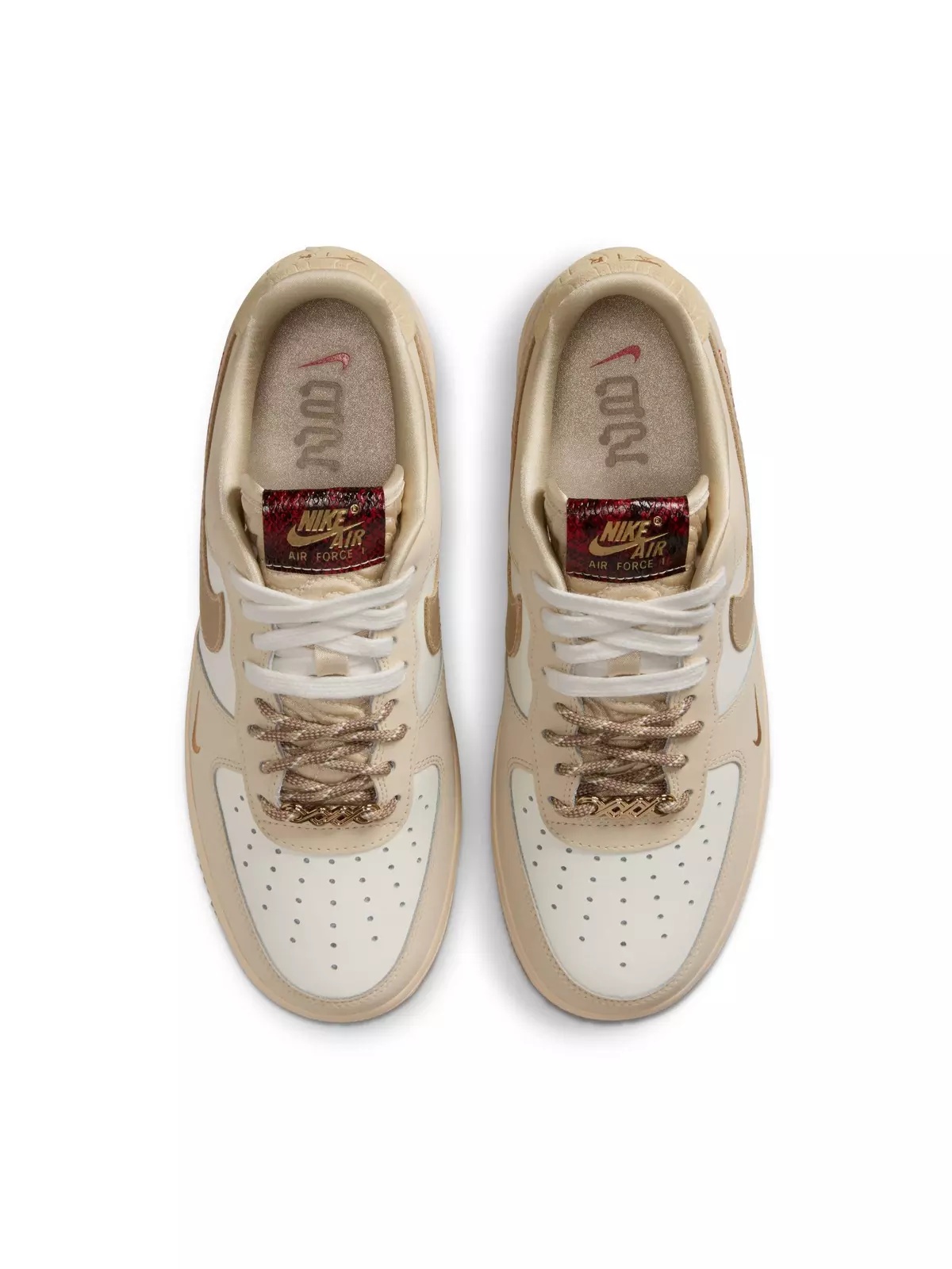 Air Force 1 '07 LX "Sail/Team Gold/Lt Khaki/Parachute Beige" Women's Shoe - 6