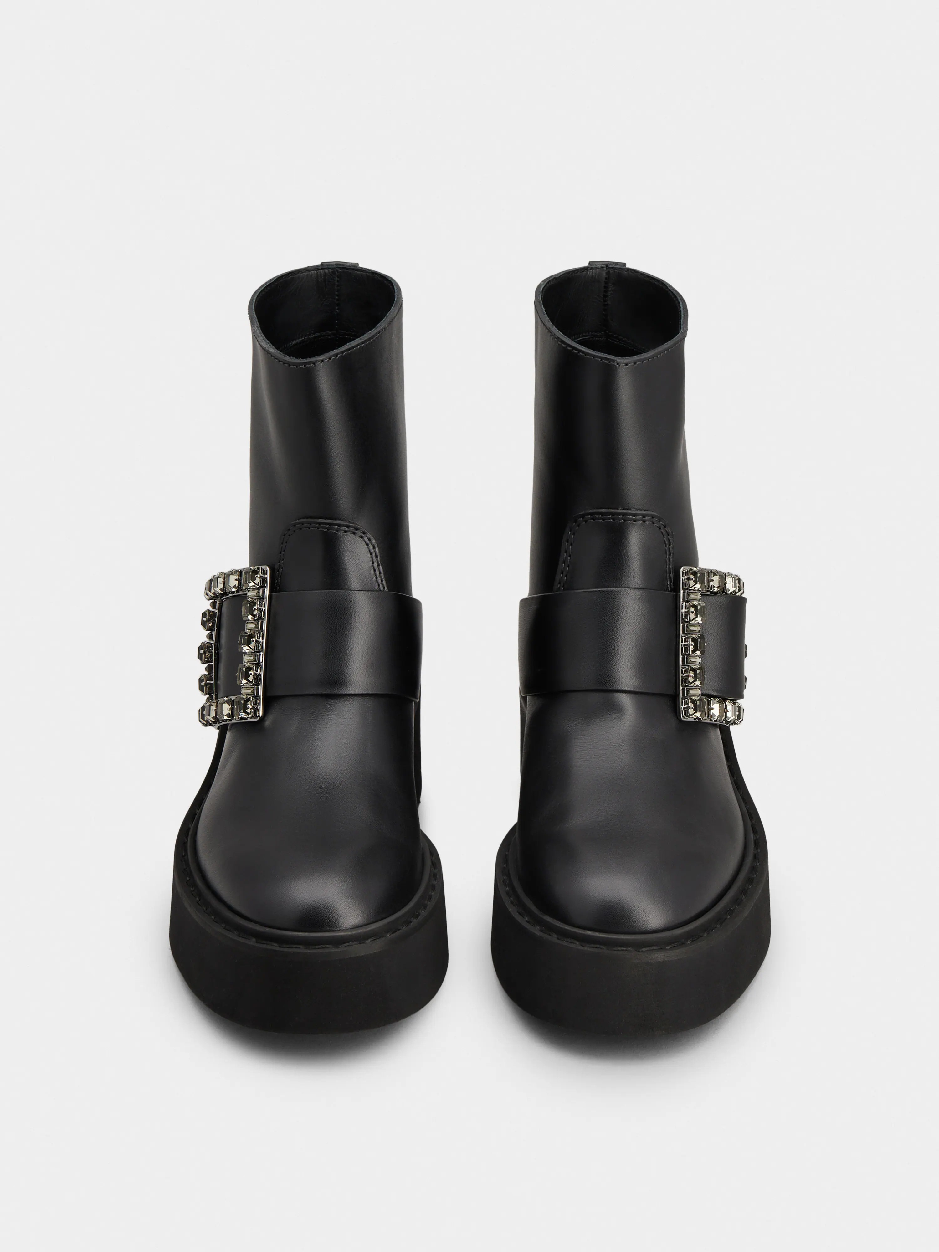 Viv' Rangers Biker Booties in leather - 7