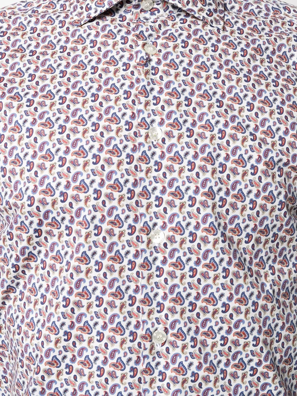 paisley print shirt  - 5