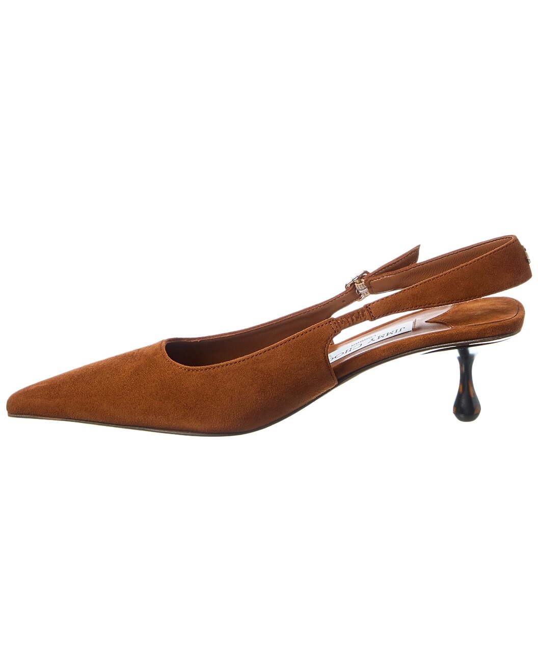 Jimmy Choo Amel 50 Suede Slingback Pump - 2