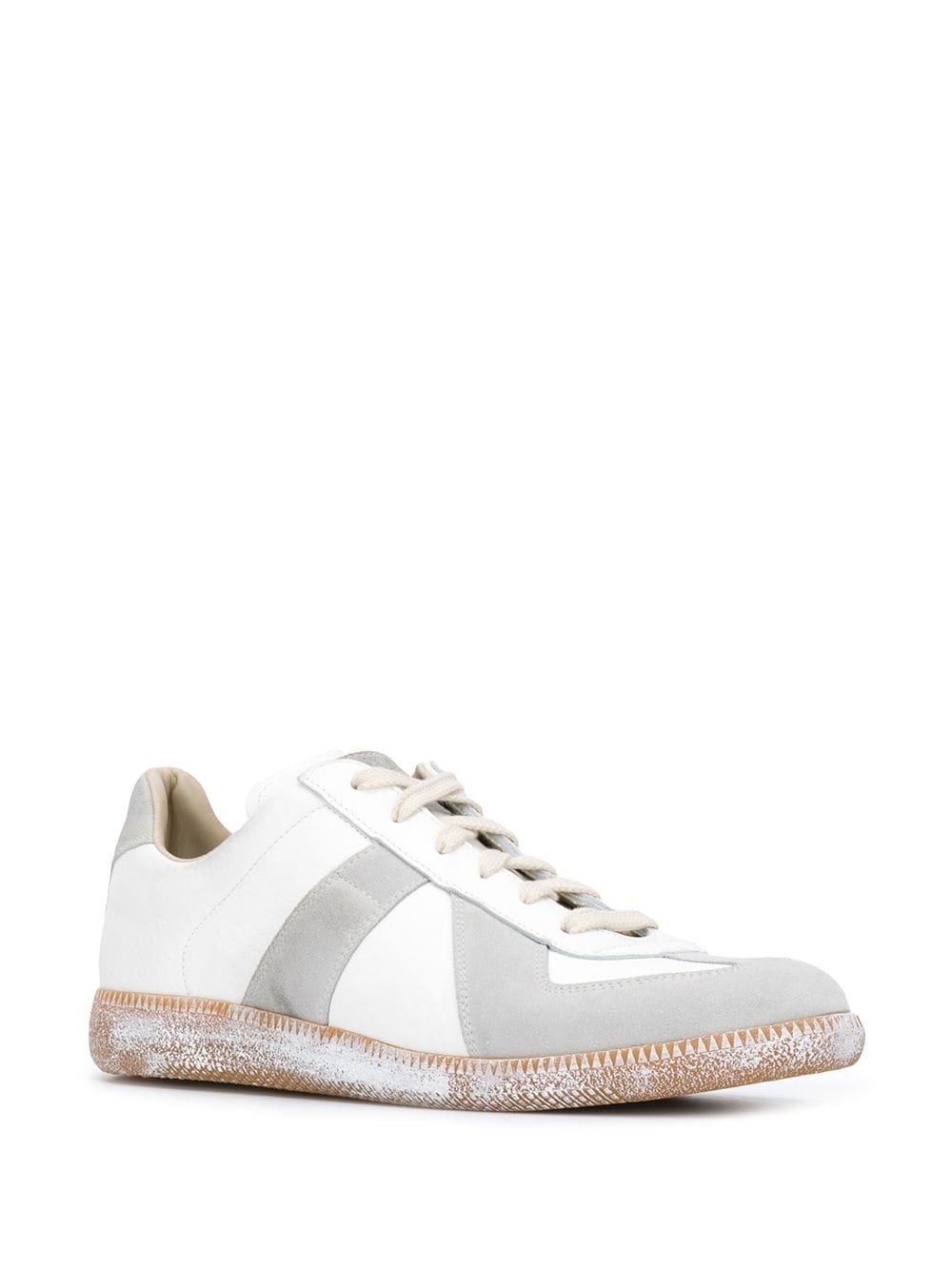 Replica low-top leather sneakers - 2