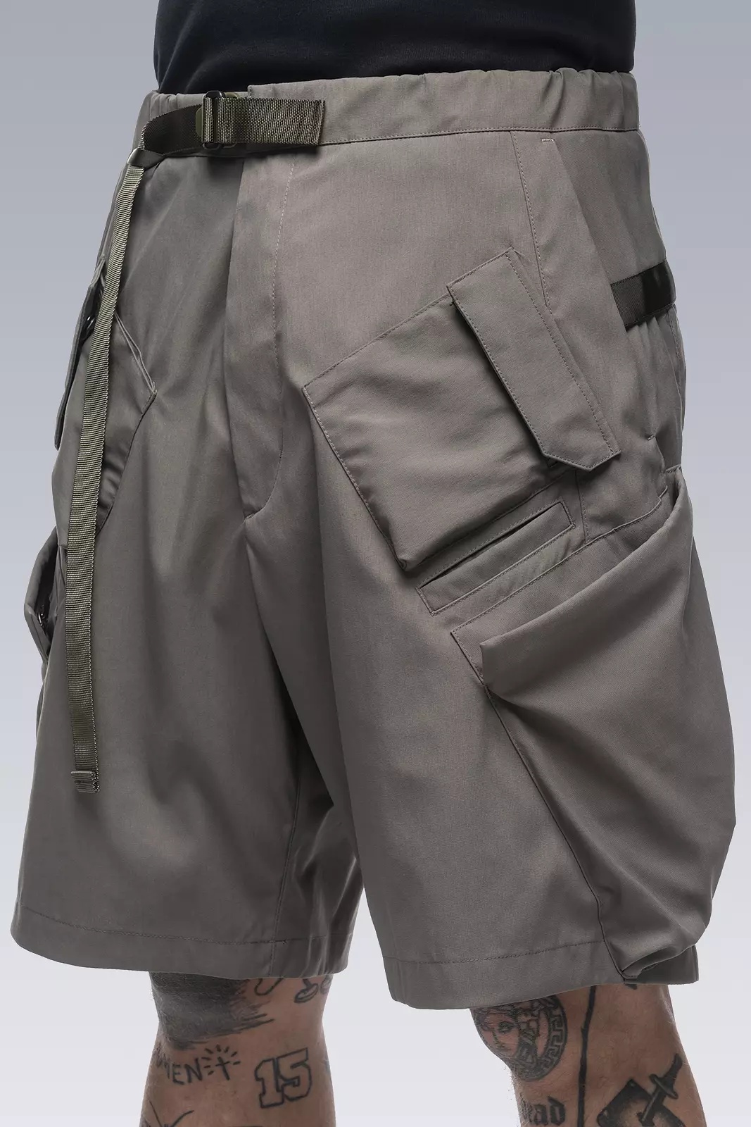 SP29-M Nylon Stretch BDU Short Pant Gray - 10
