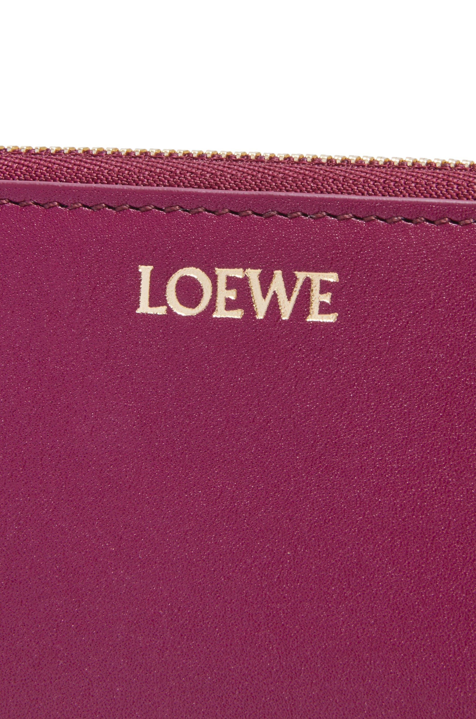 Knot zip around wallet in shiny nappa calfskin - 5
