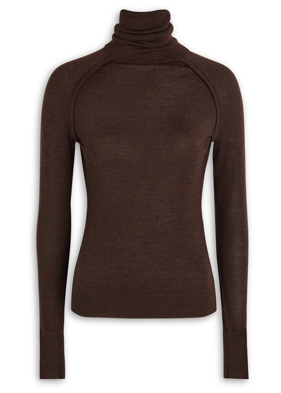Victoria Beckham Roll-neck Wool top - 1