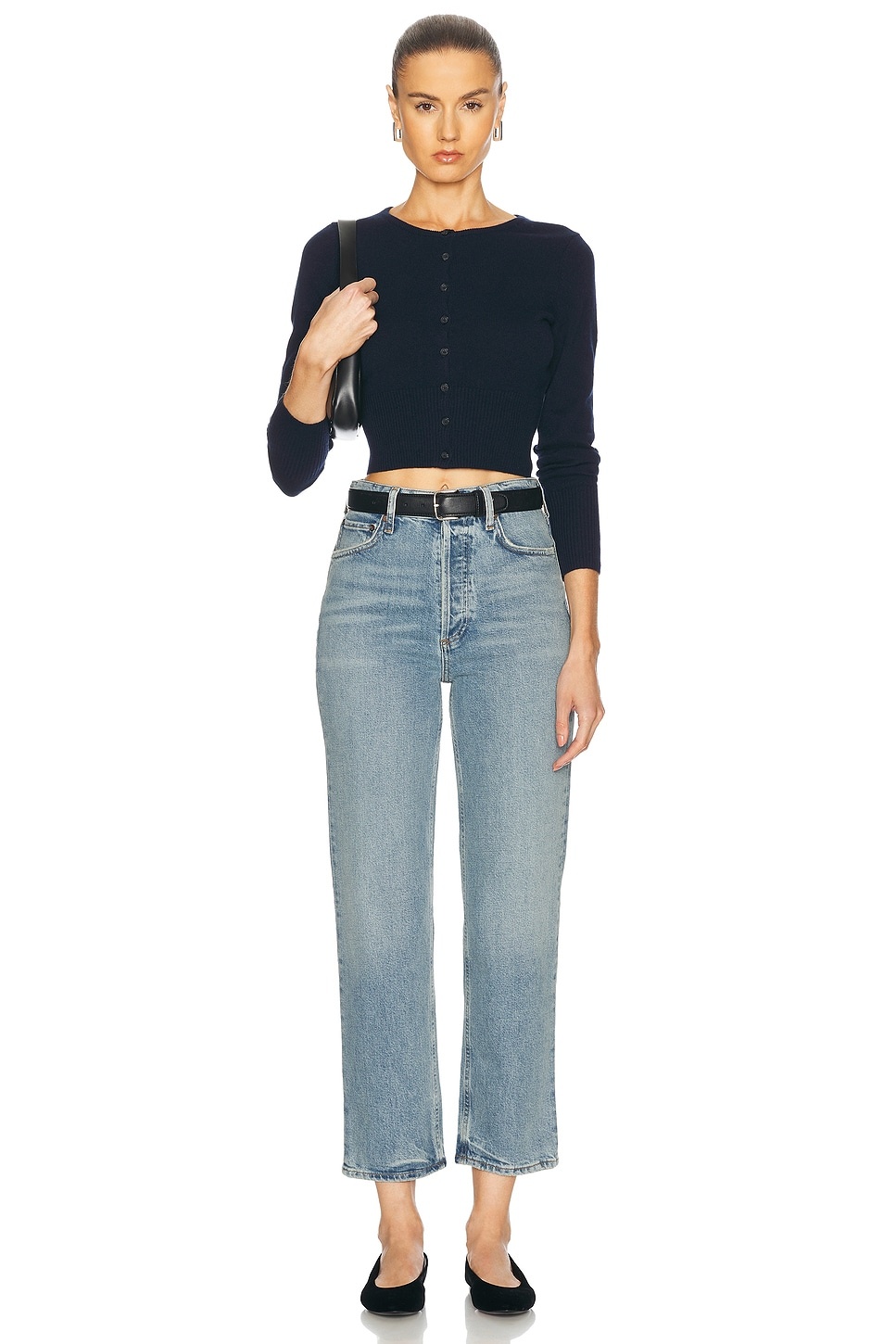 90s Pinch Waist Crop - 5