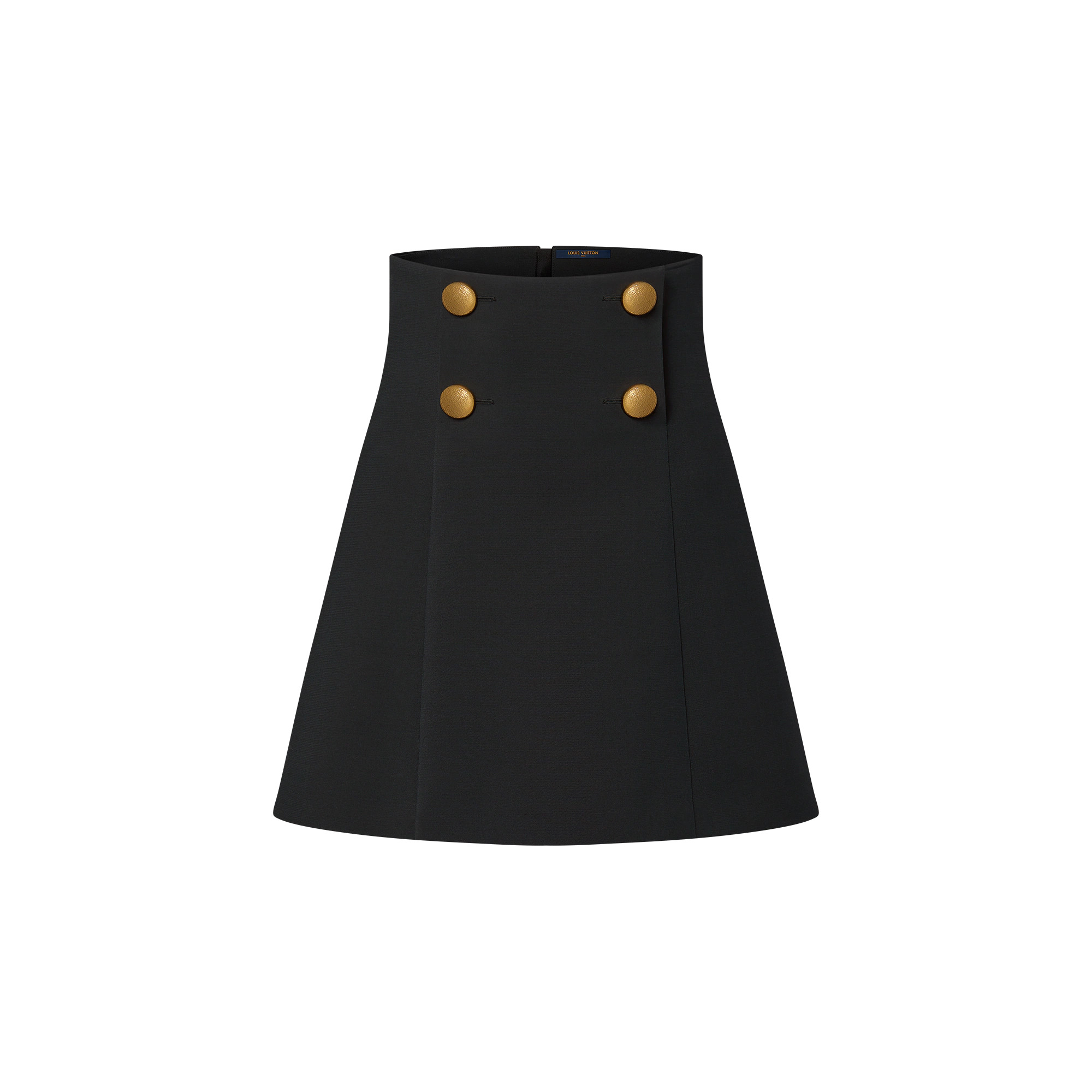 Hammered Button Skirt - 1