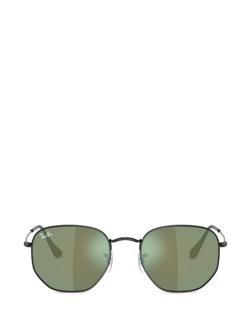 hexagonal-frame sunglasses 1