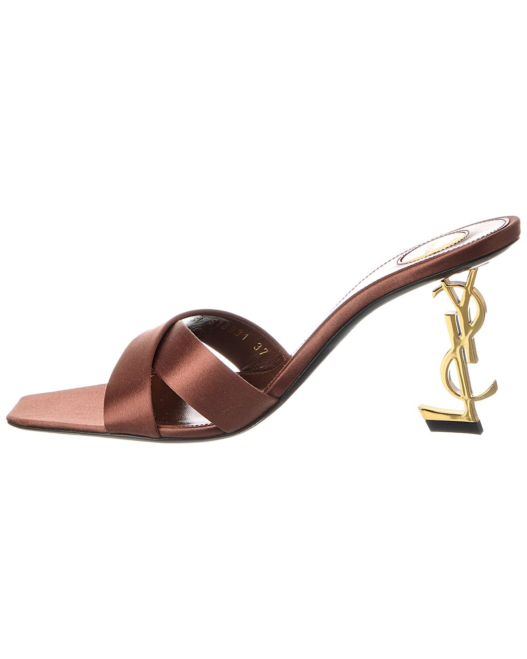 Saint Laurent Opyum 85 Satin Sandal - 2