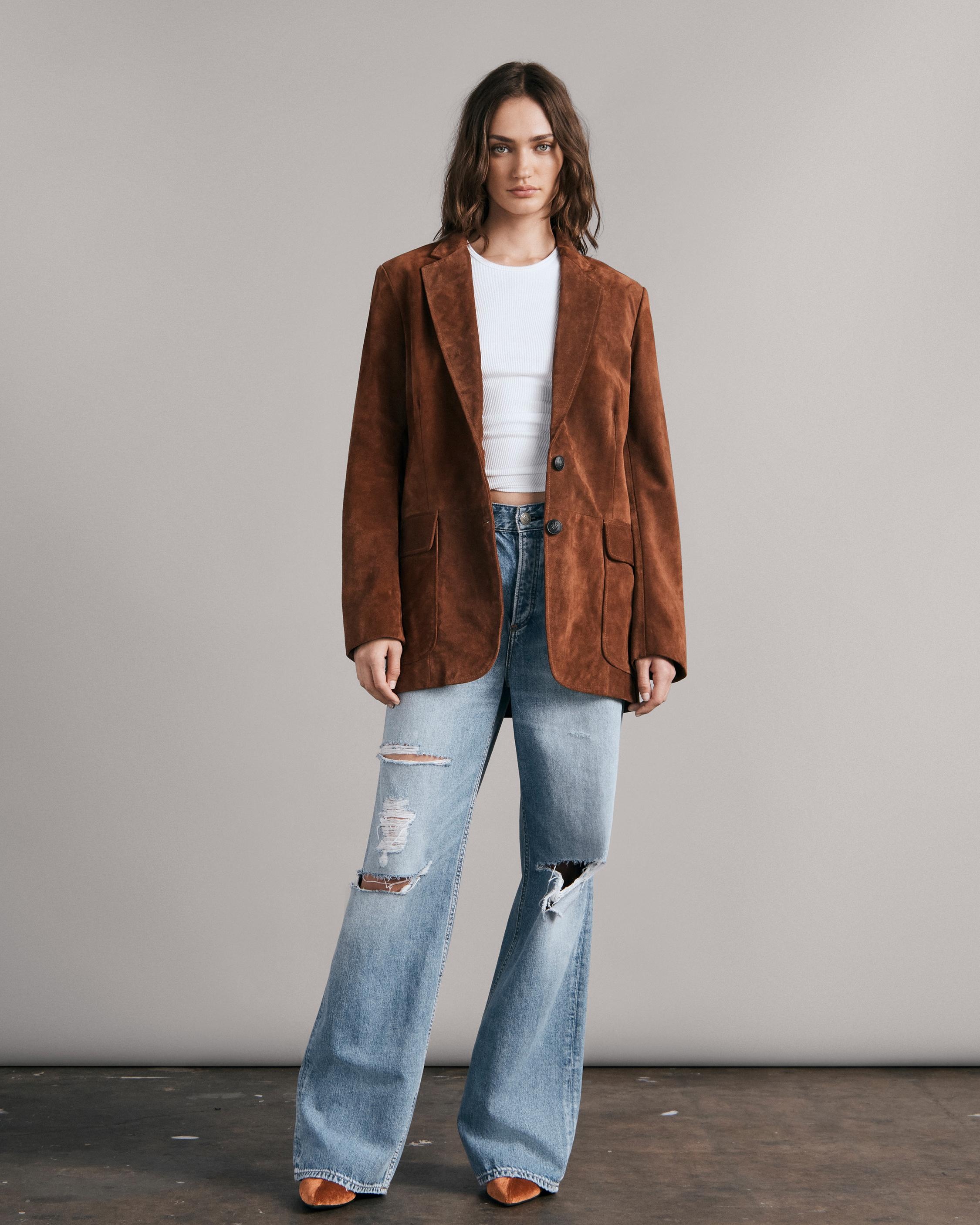 Cody Suede Blazer
Relaxed Fit Blazer - 2