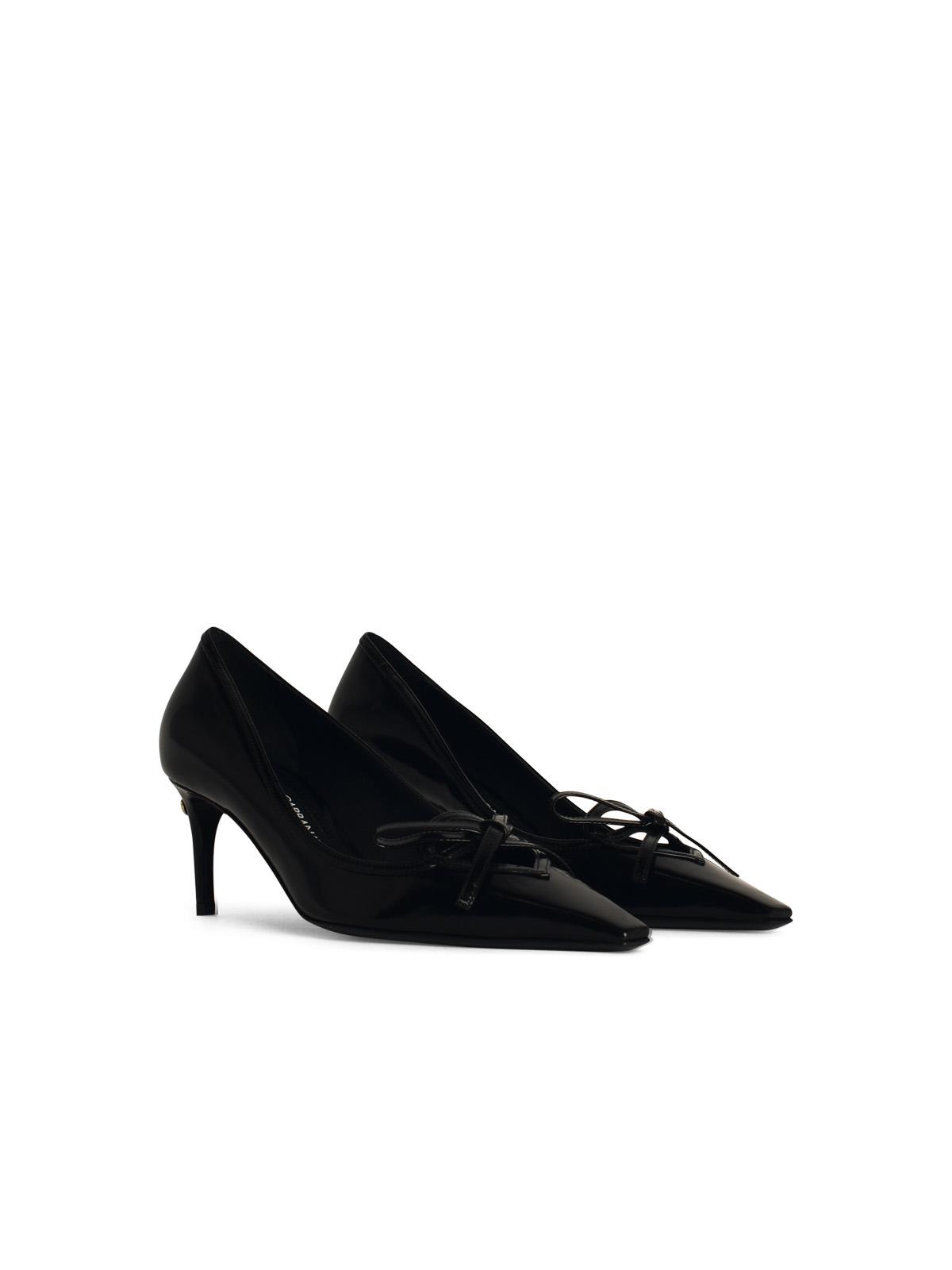 Dolce & Gabbana Black Leather Pumps Woman - 2