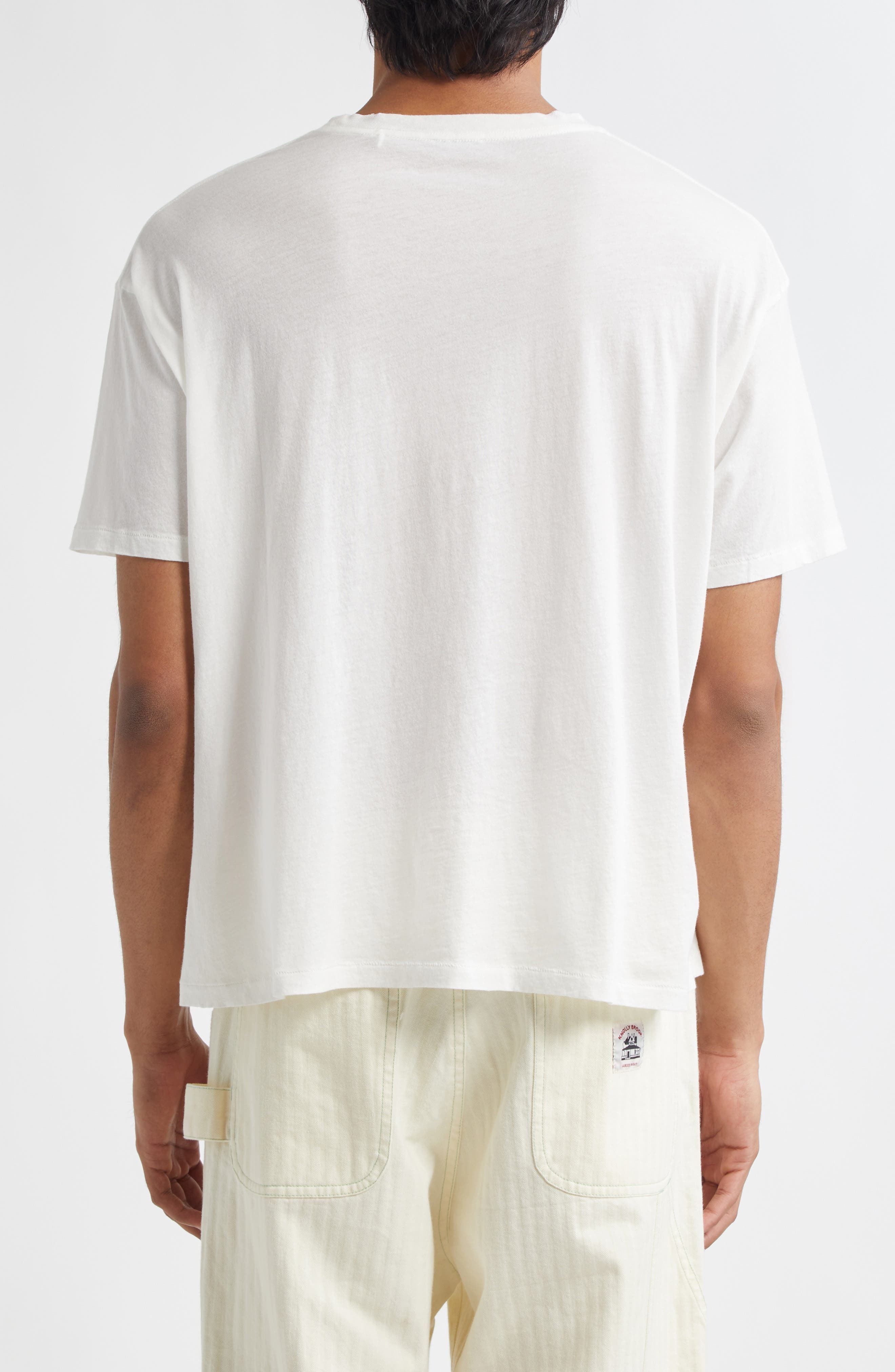 Bode Crest Boxy Graphic T-Shirt in Cream at Nordstrom - 2