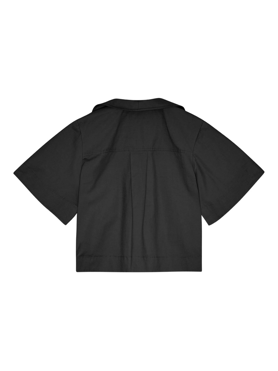 Stretch Cotton Cowl Neck Blouse - 6
