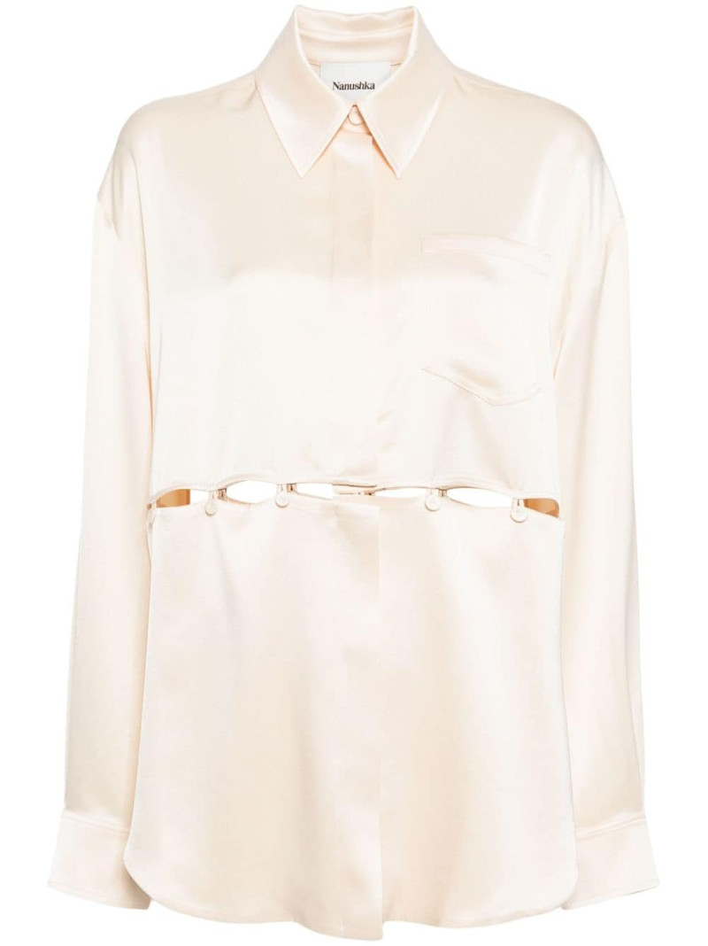 Maxon satin blouse 1