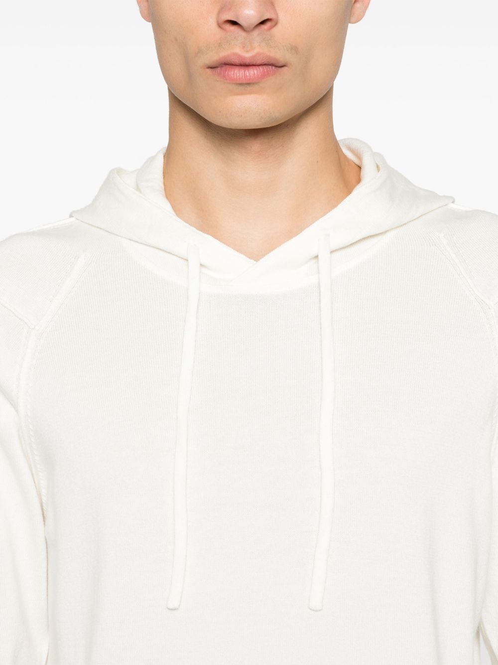Sea Island Lens-detail hoodie - 5