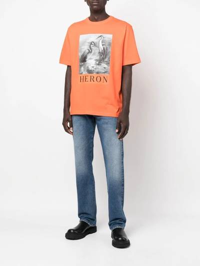 Heron Preston logo-print short-sleeved T-shirt outlook