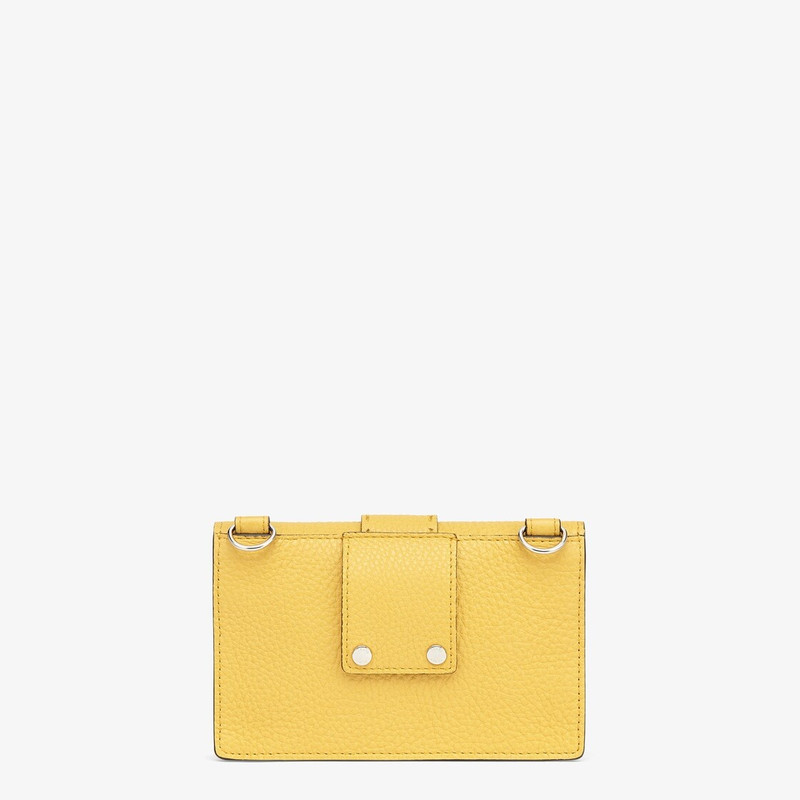 Yellow leather bag 3