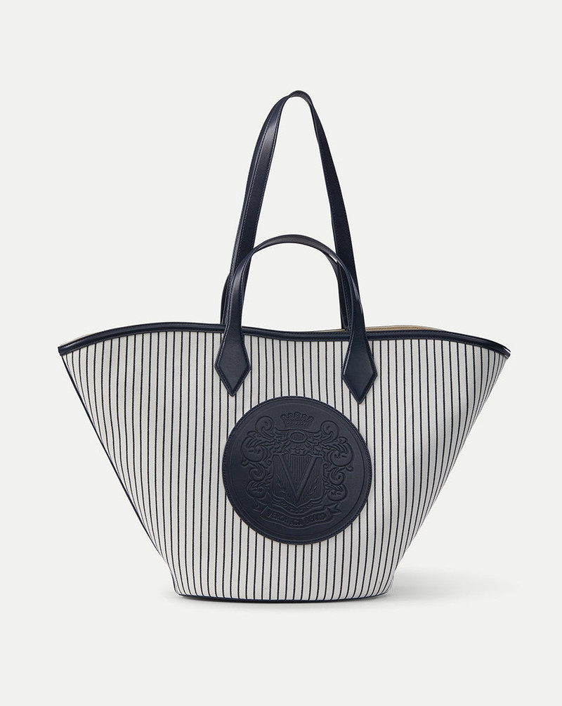 LARGE CREST TOTE 1