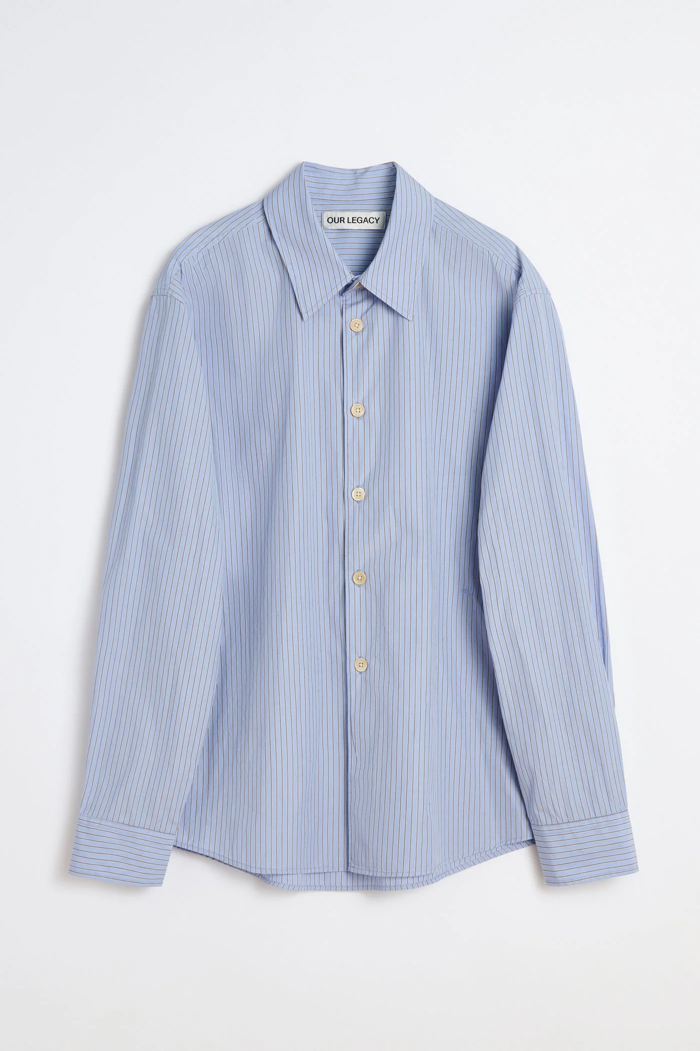 Beyond Shirt Typewriter Stripe Poplin - 1