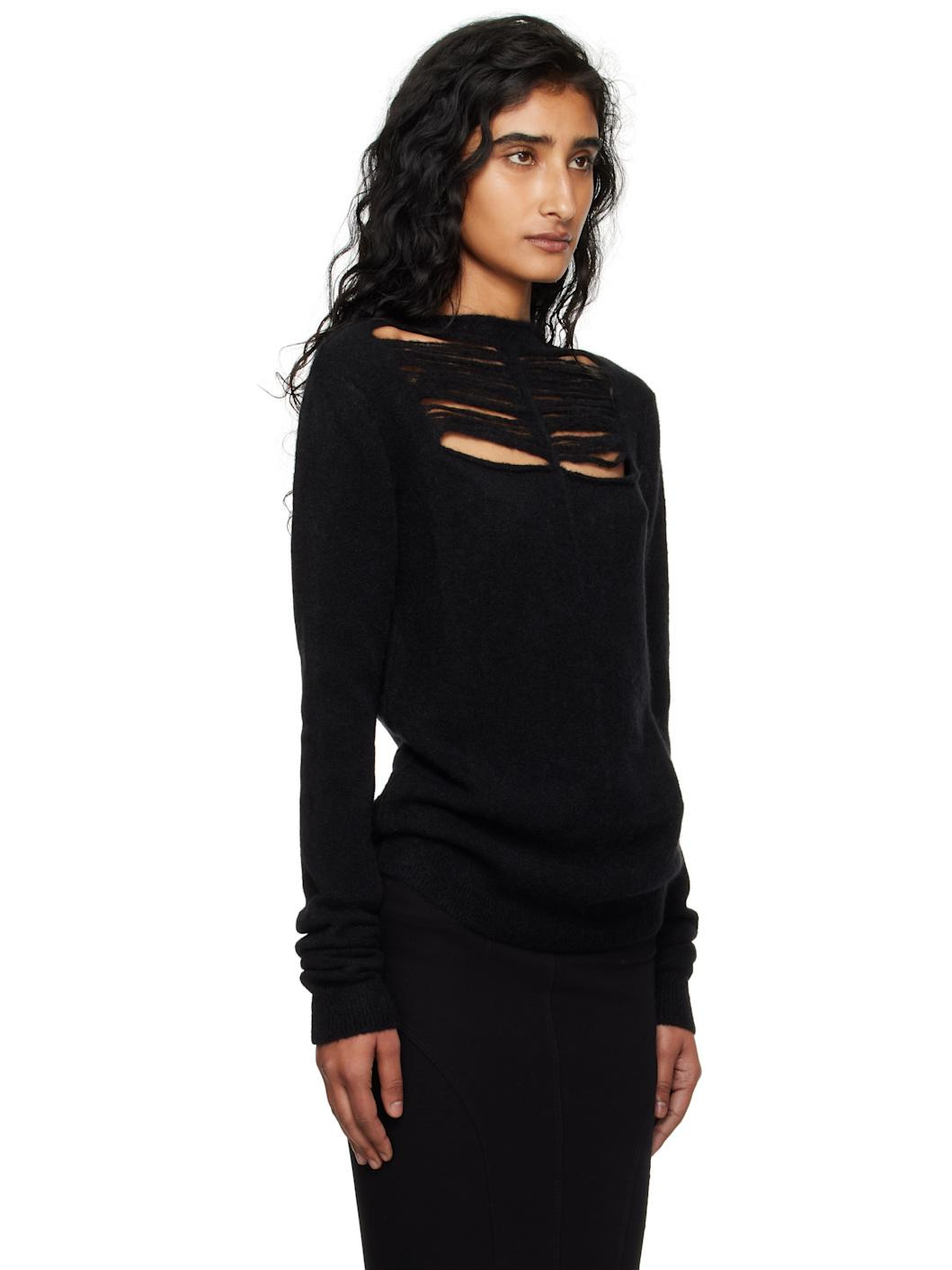 Black Concordians LS Sweater - 2