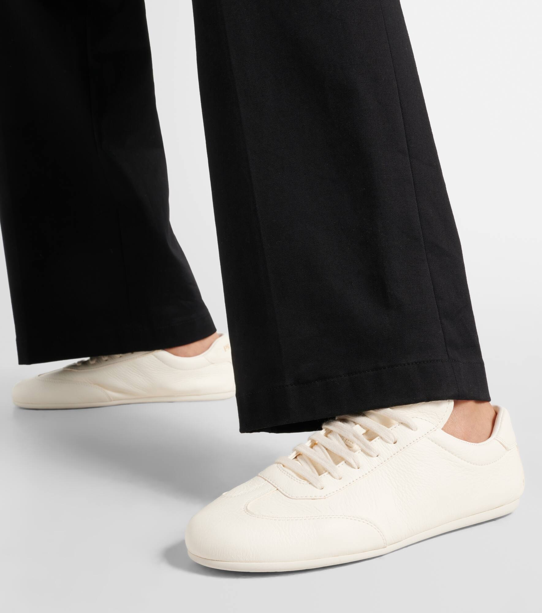 Leather sneakers - 4