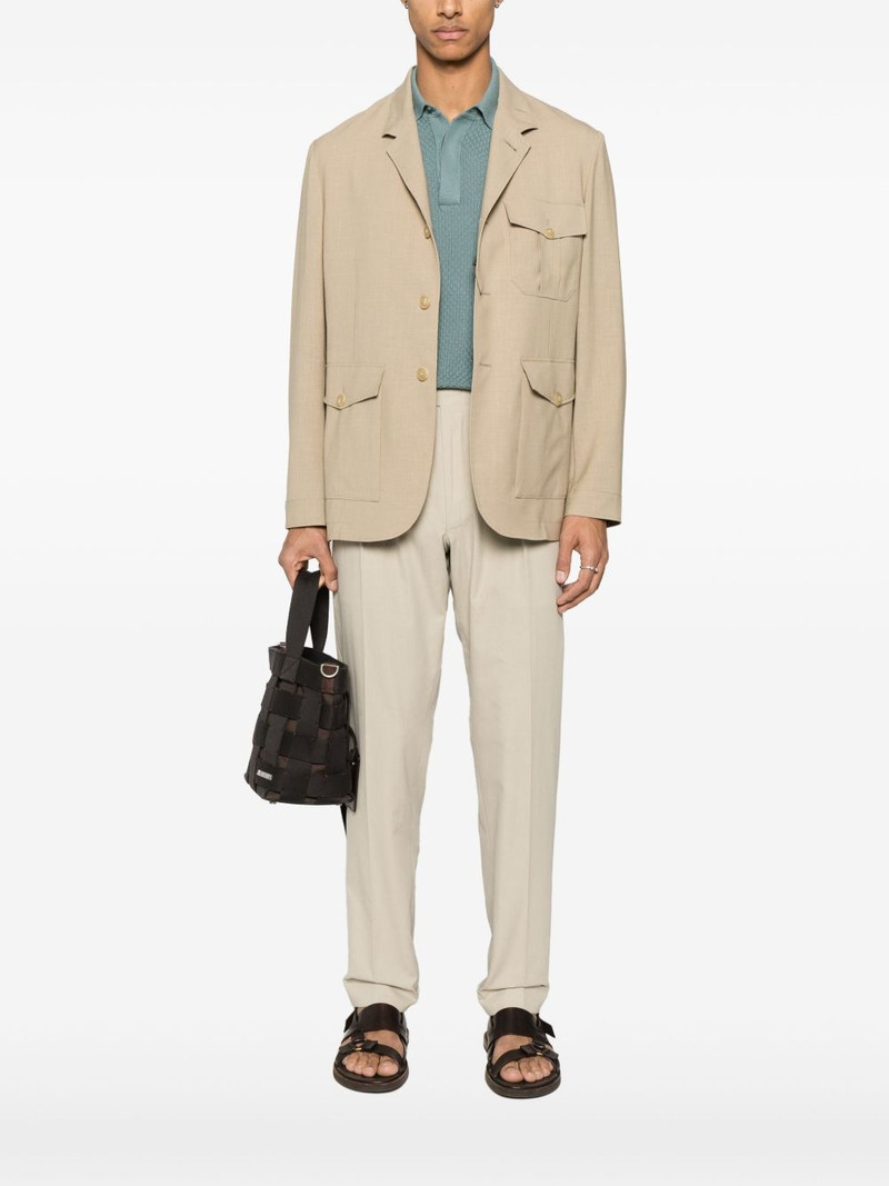 Canali single-breasted blazer outlook