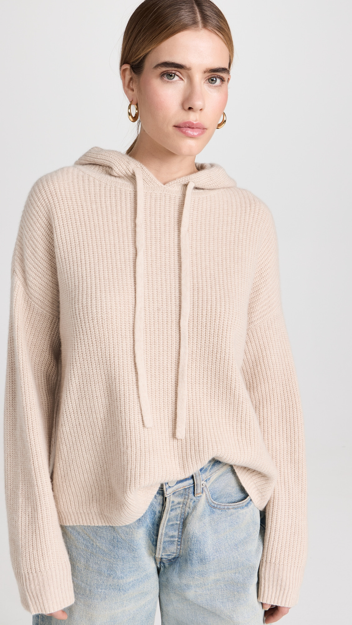 Cashmere Fisherman Hoodie - 6