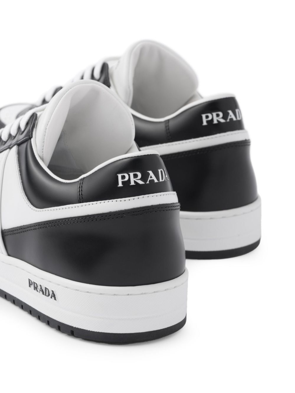 Prada Men Two-Tone Downtown Sneakers - 6