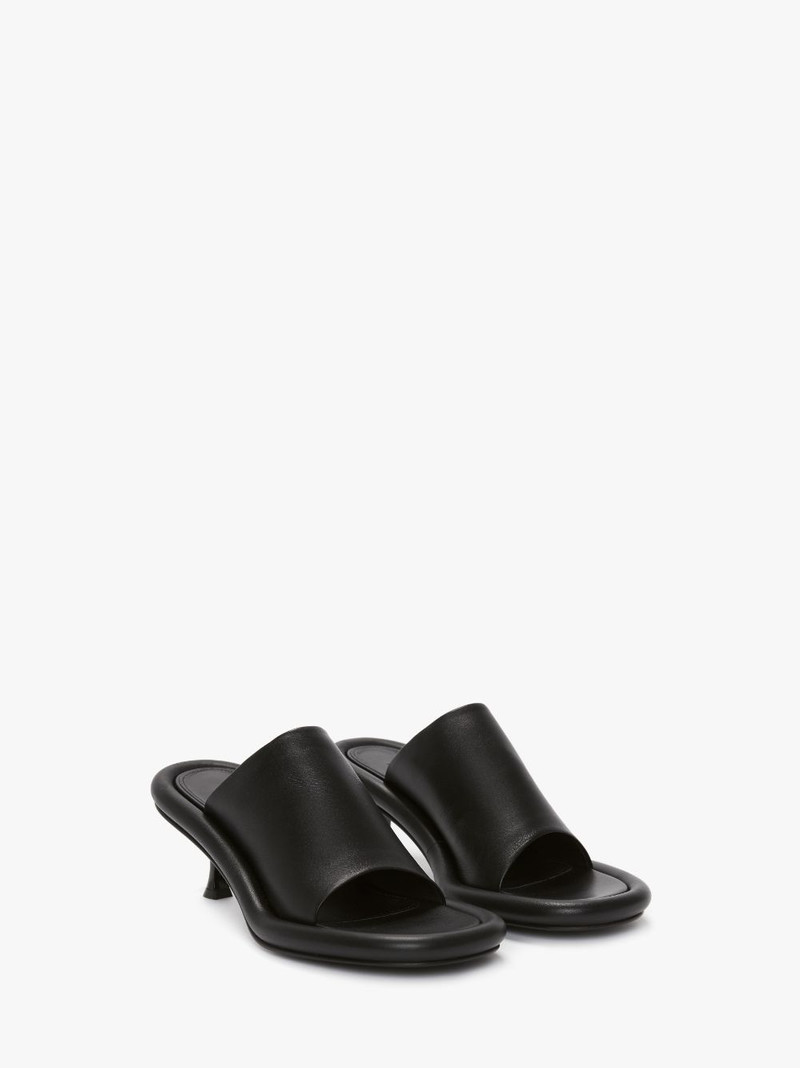 JW Anderson BUMPER-TUBE LEATHER KITTEN HEEL MULES outlook