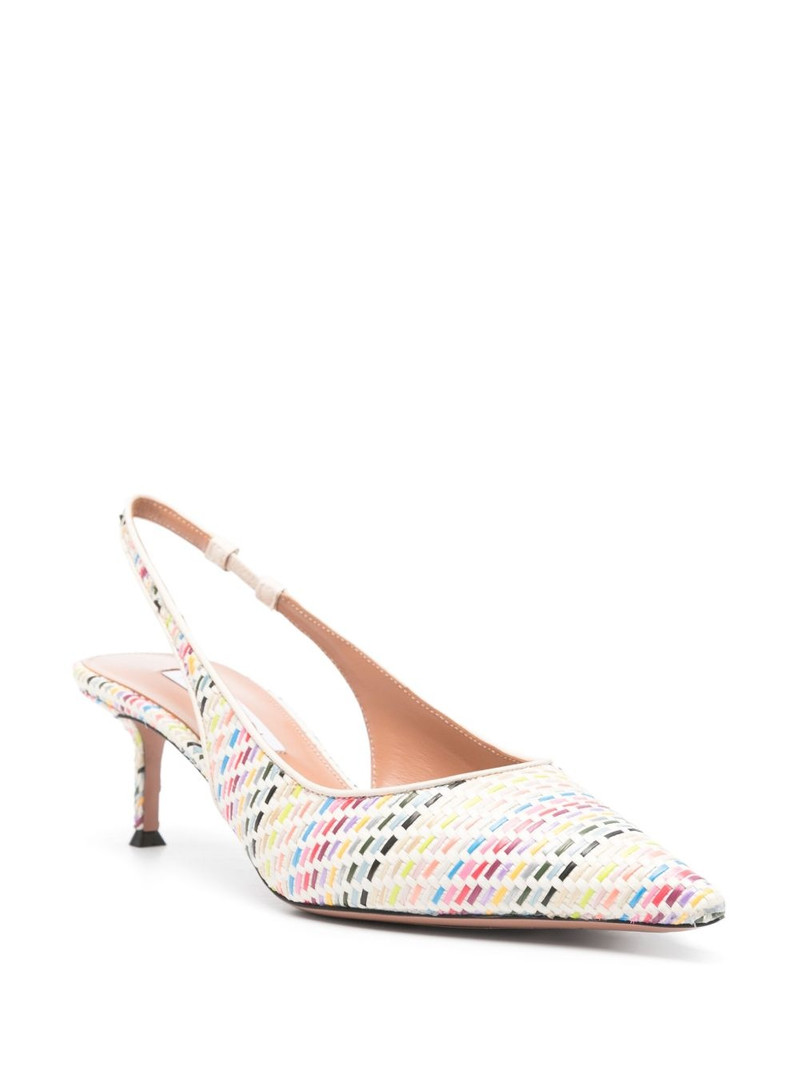 AQUAZZURA 50mm New Purist pumps outlook