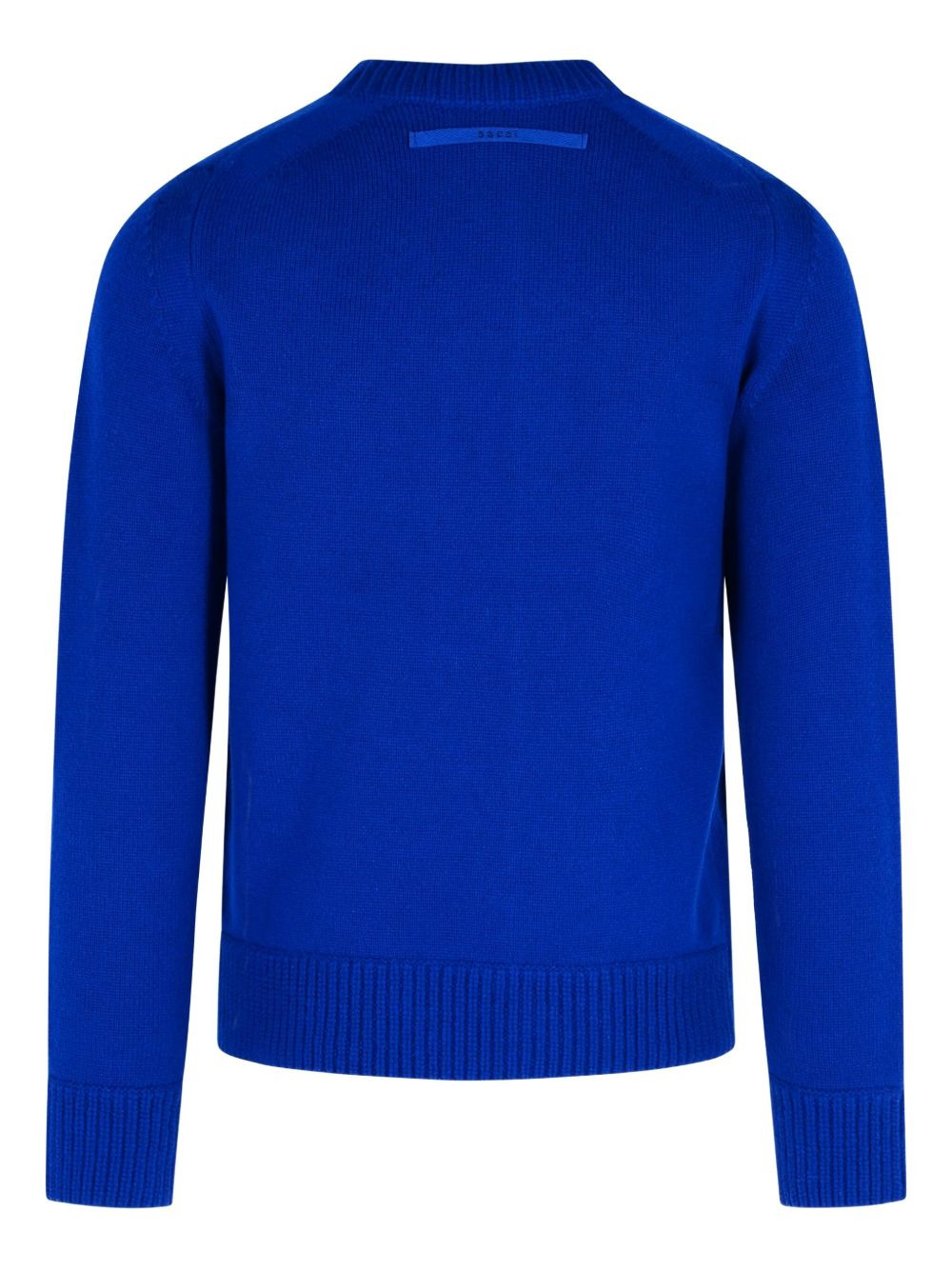 zip-detail crew-neck sweater - 2