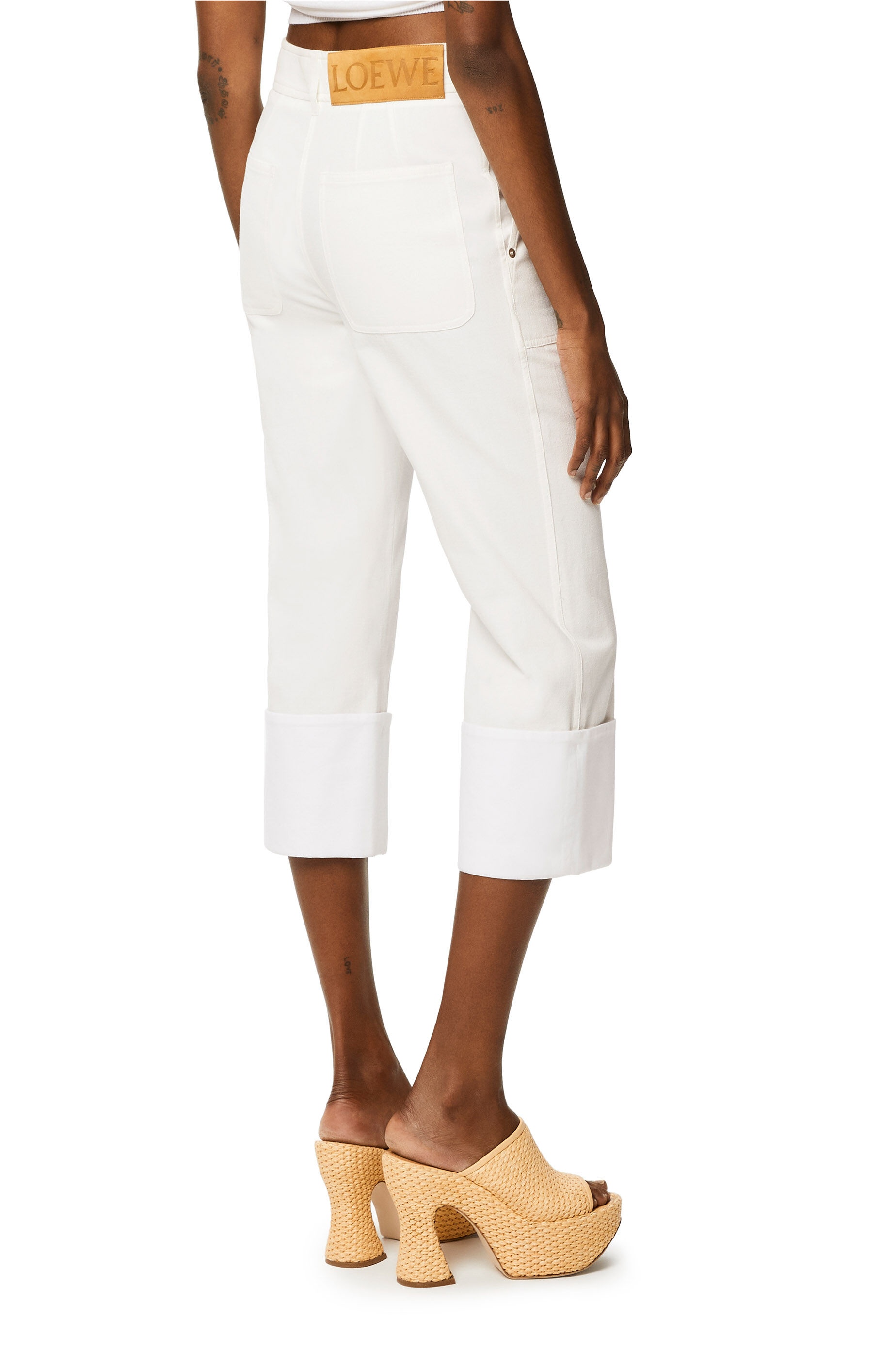 Fisherman trousers in cotton - 4