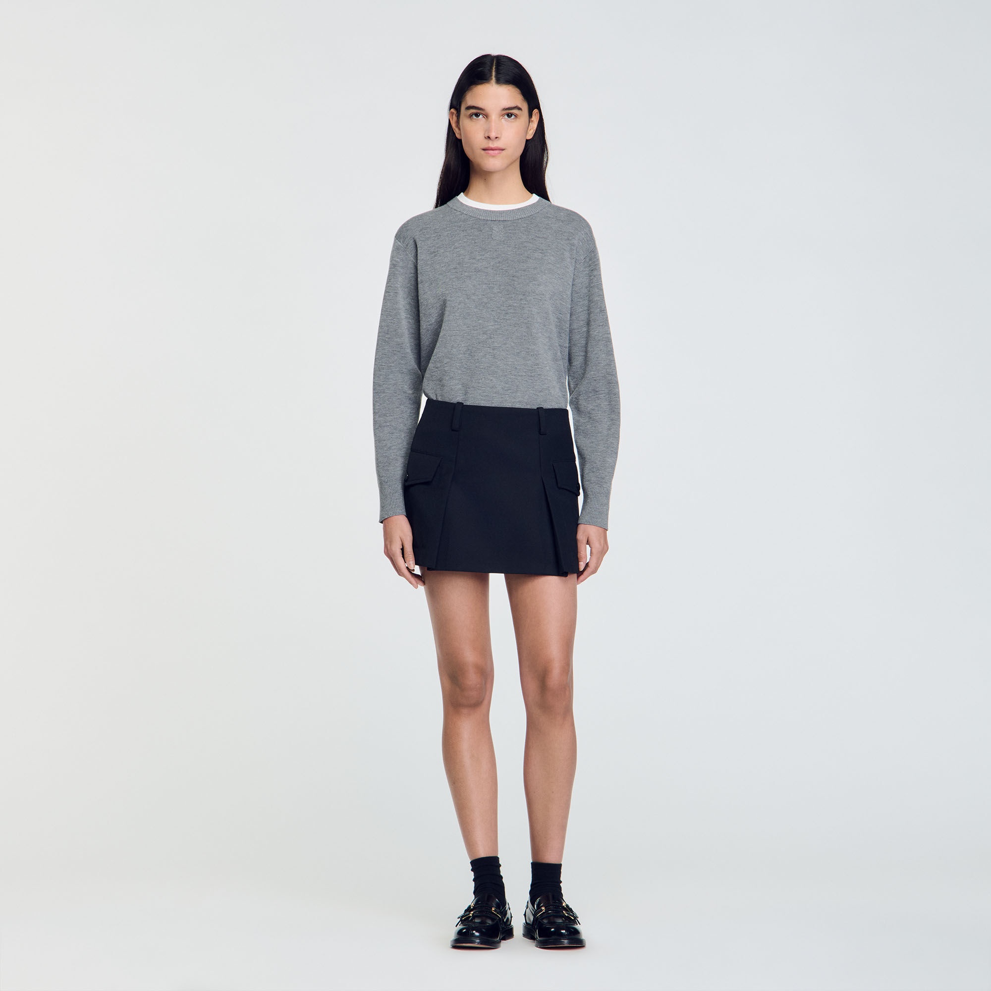 SHORT SKIRT WITH POCKETS - 3