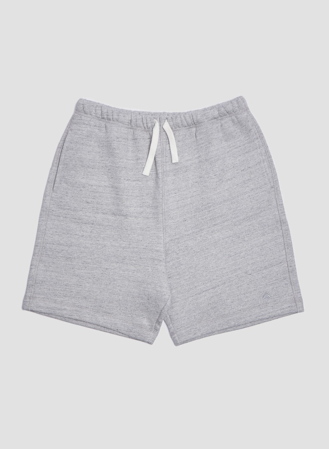 Embroidered Arrow Shorts in Grey Marl - 1