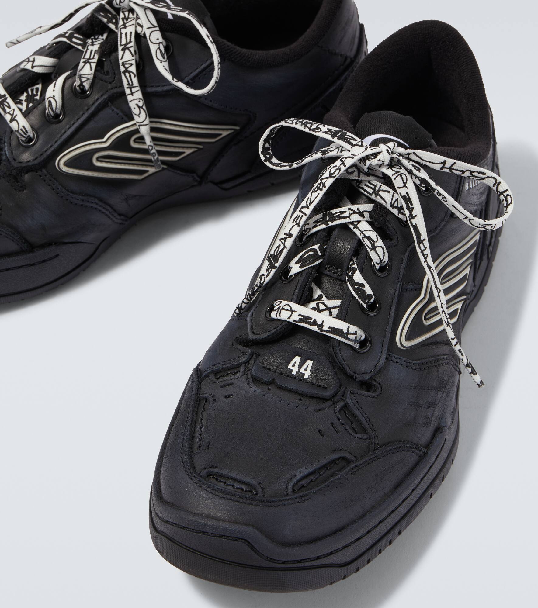 Hamptons leather sneakers - 3