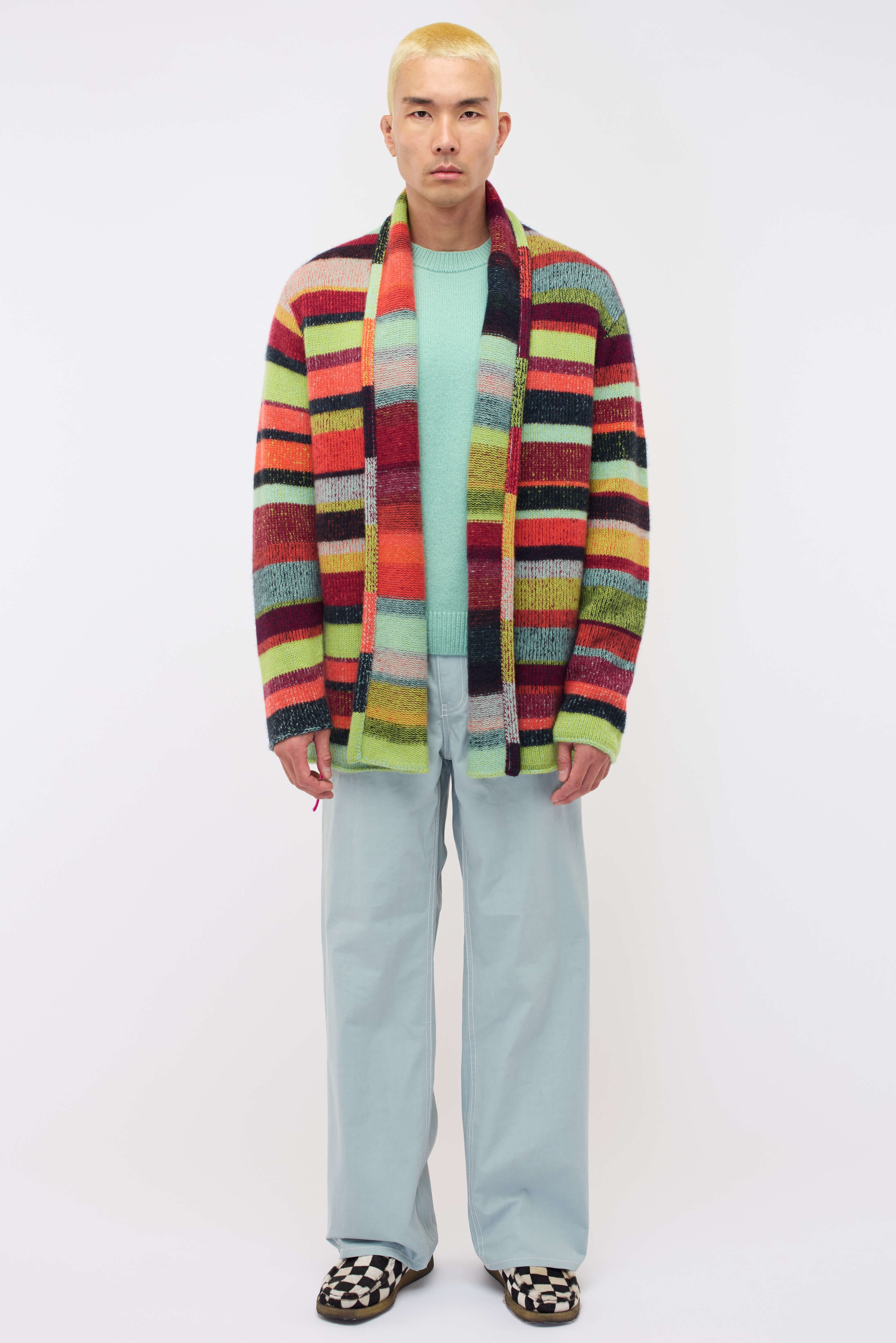 STRIPE ITALY SMOKING JACKET - 3