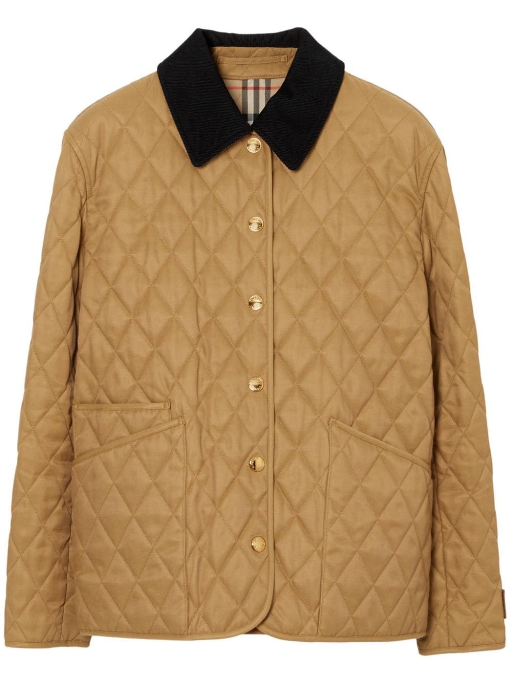 quilted puffer jacket - 1