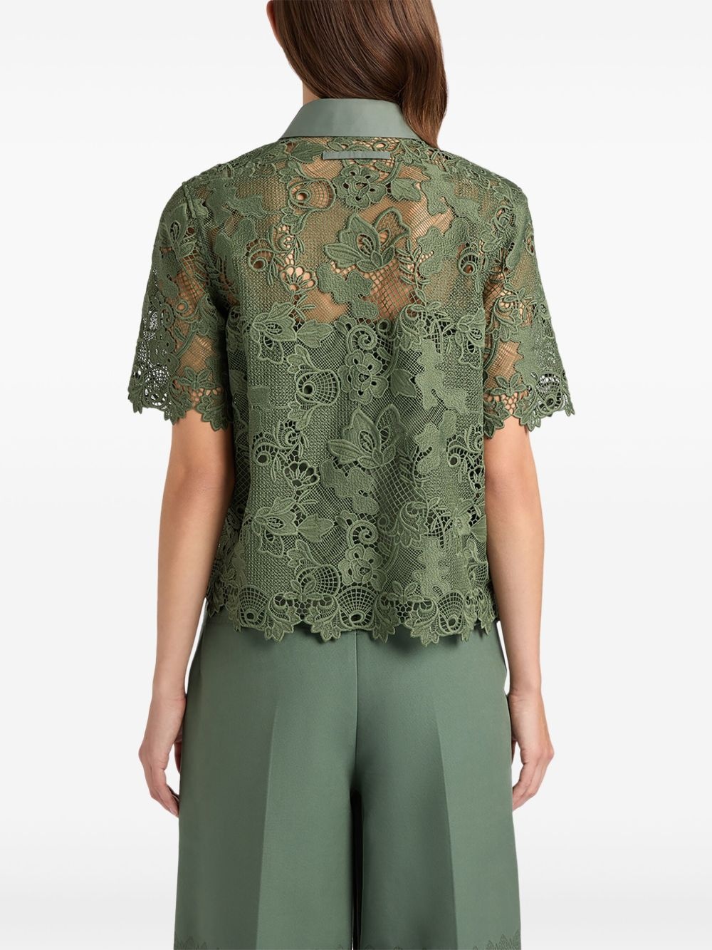 Chantilly-lace shirt - 3
