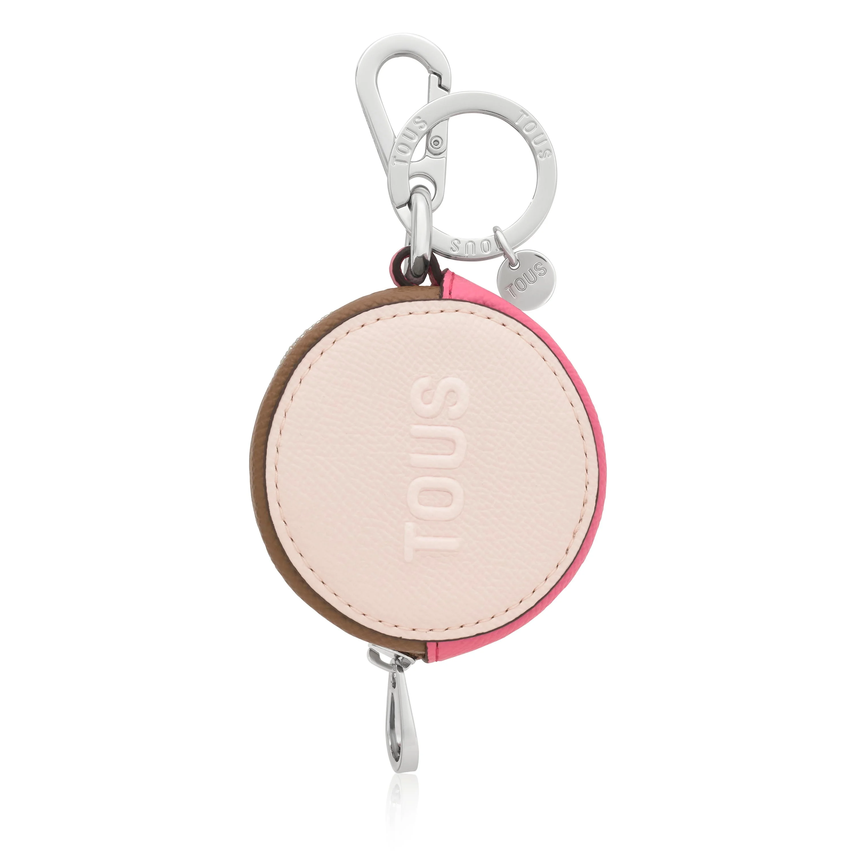 Pink change purse Key ring Mirror - 1