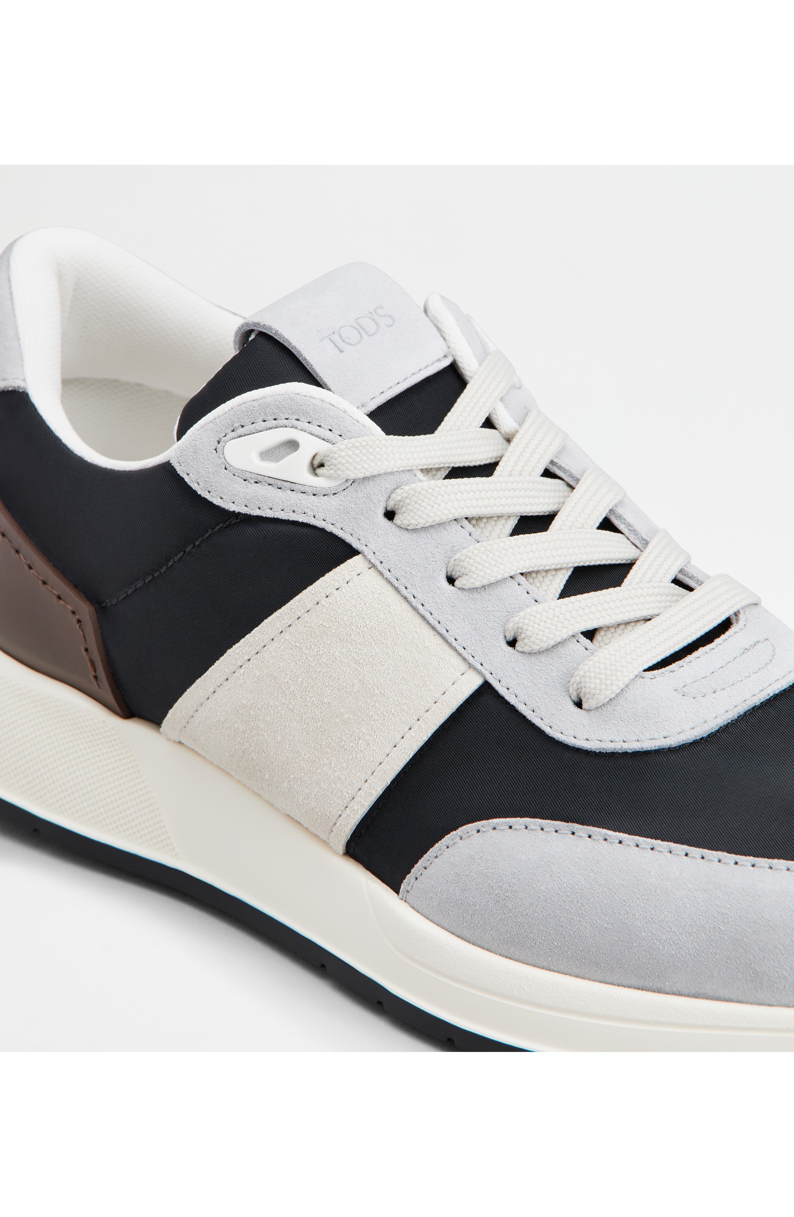 Tod's Colorblock Sneaker in Black at Nordstrom - 3