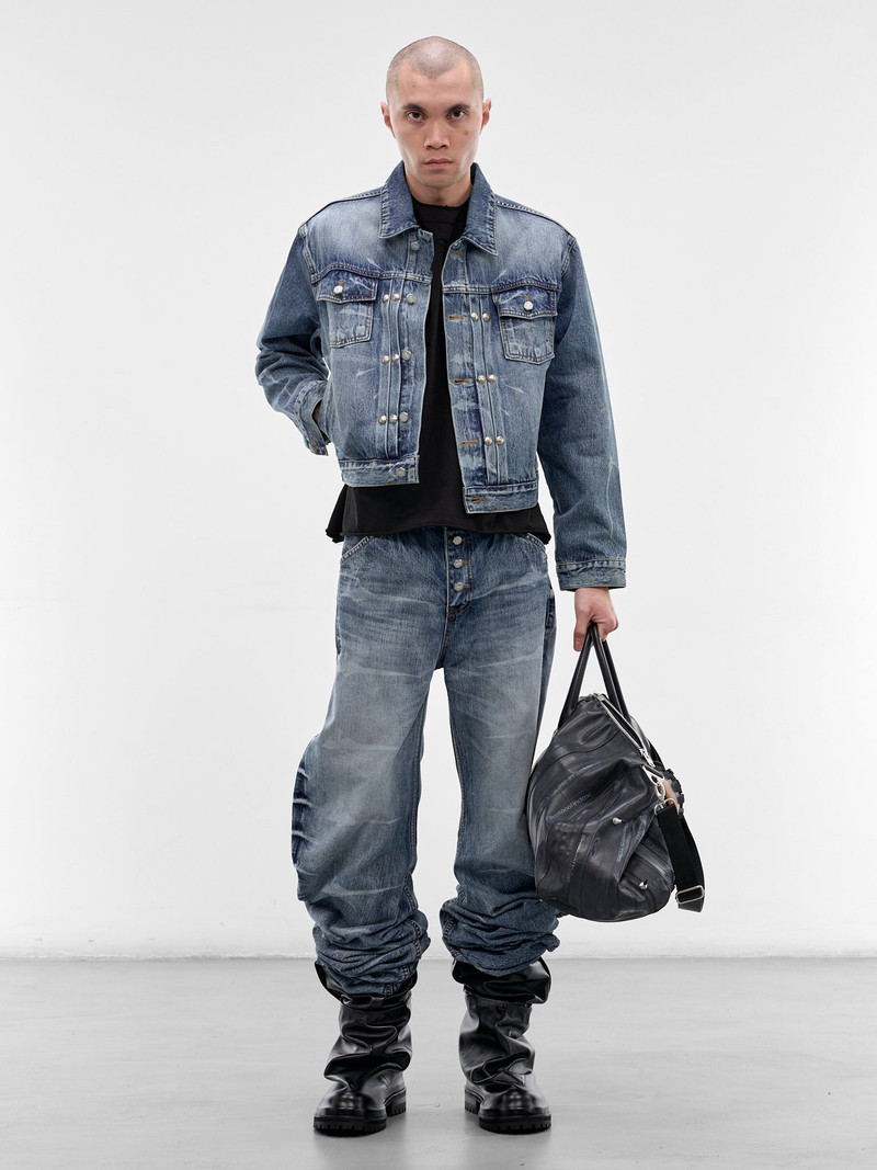 Thug Club Blue Laser Washed Parkour Jeans outlook