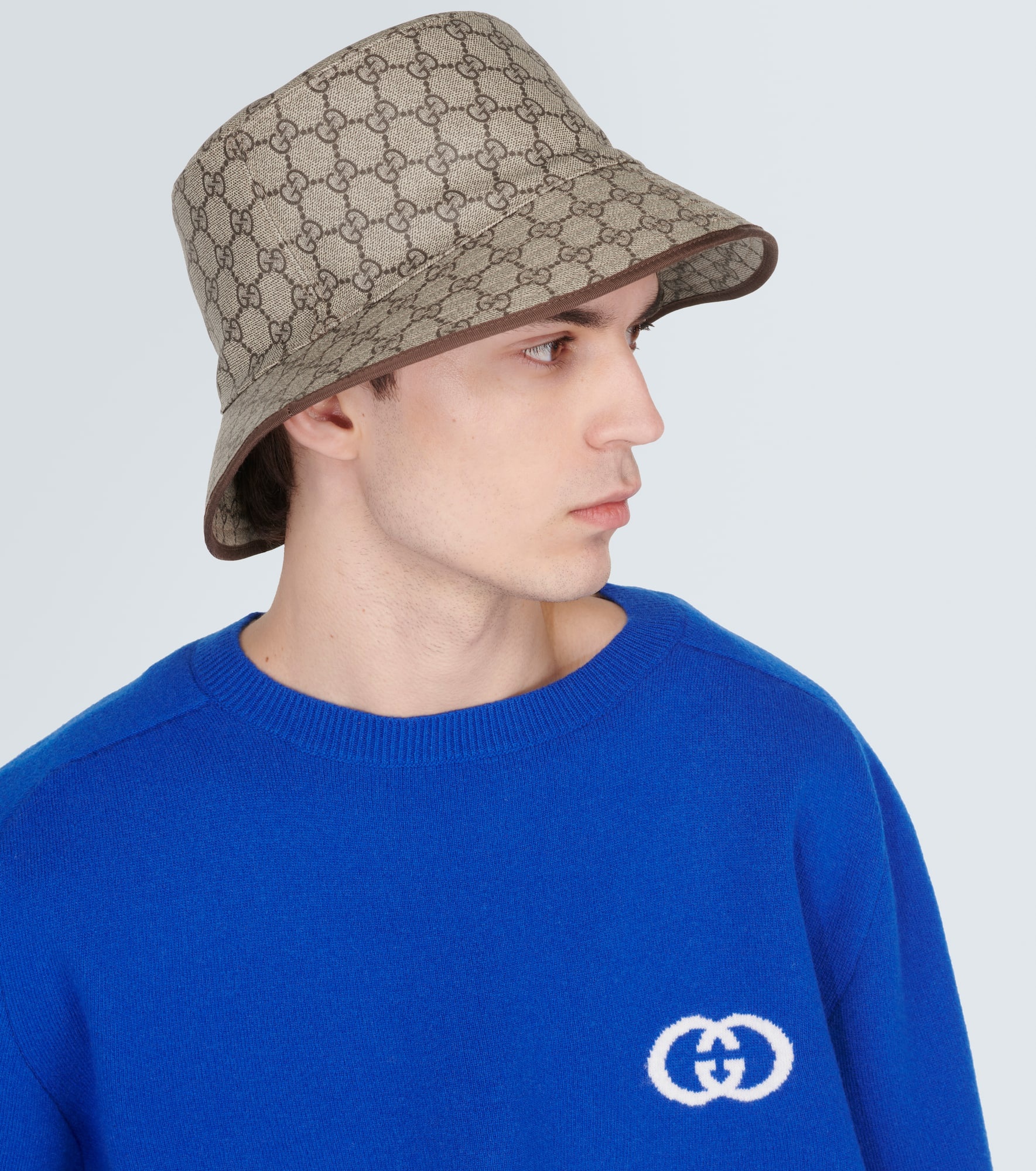 GG canvas bucket hat - 3