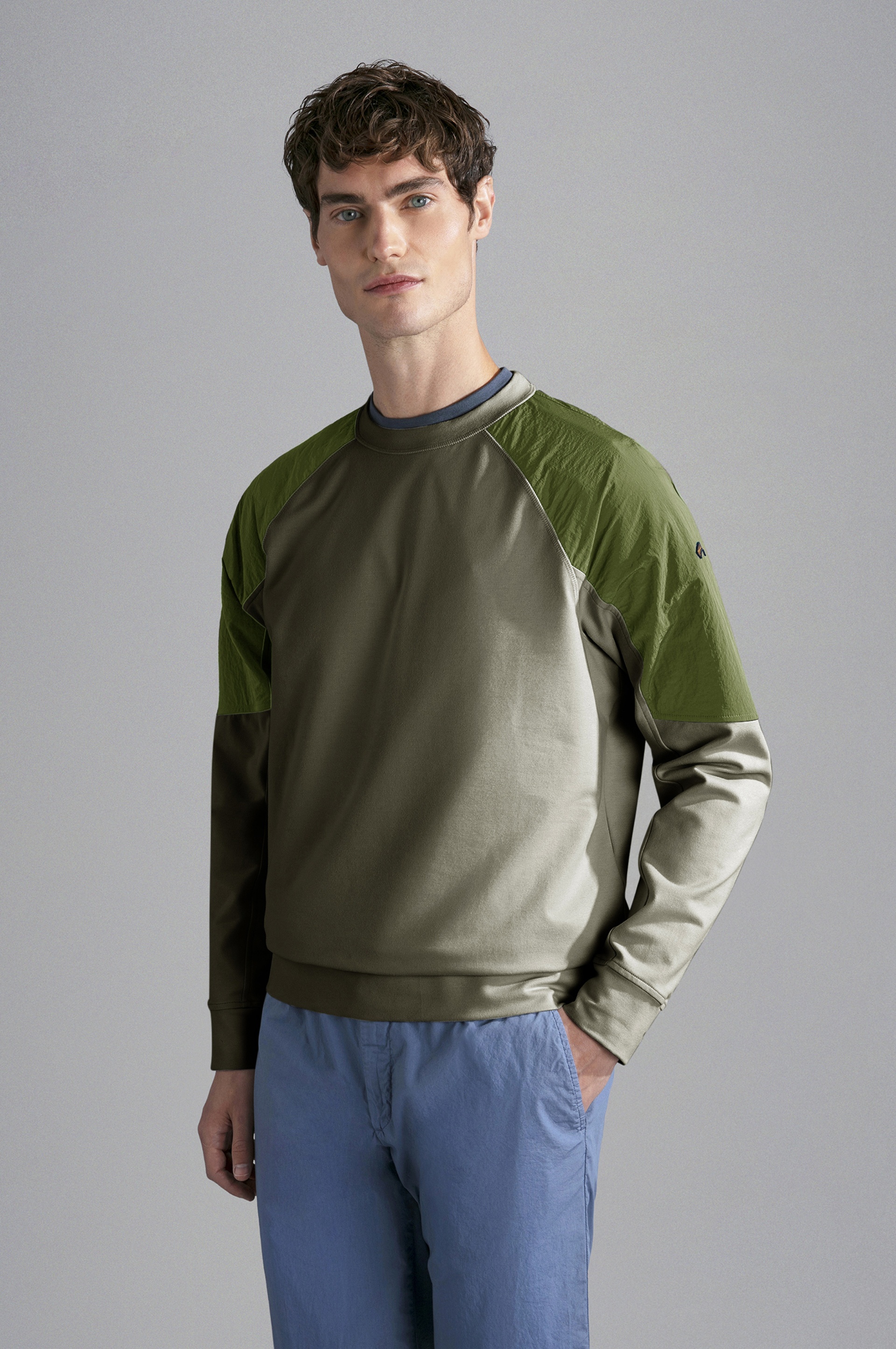 STRETCH COTTON SWEATSHIRT - 6
