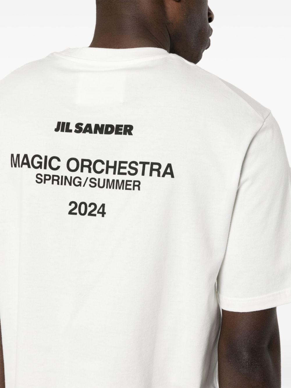 logo-print cotton T-shirt - 5