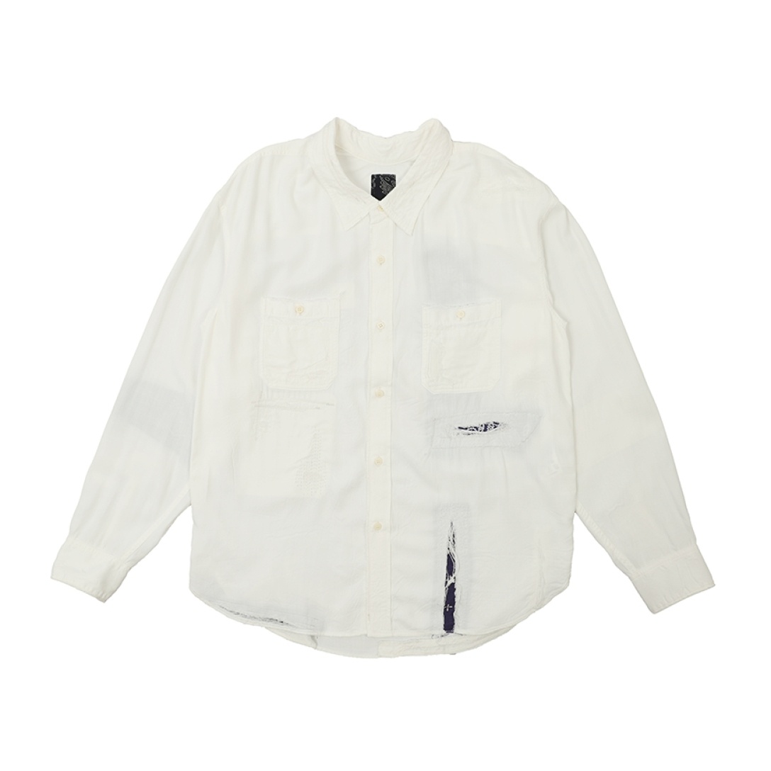 MAINSAIL SHIRT L/S CRASH WHITE - 1