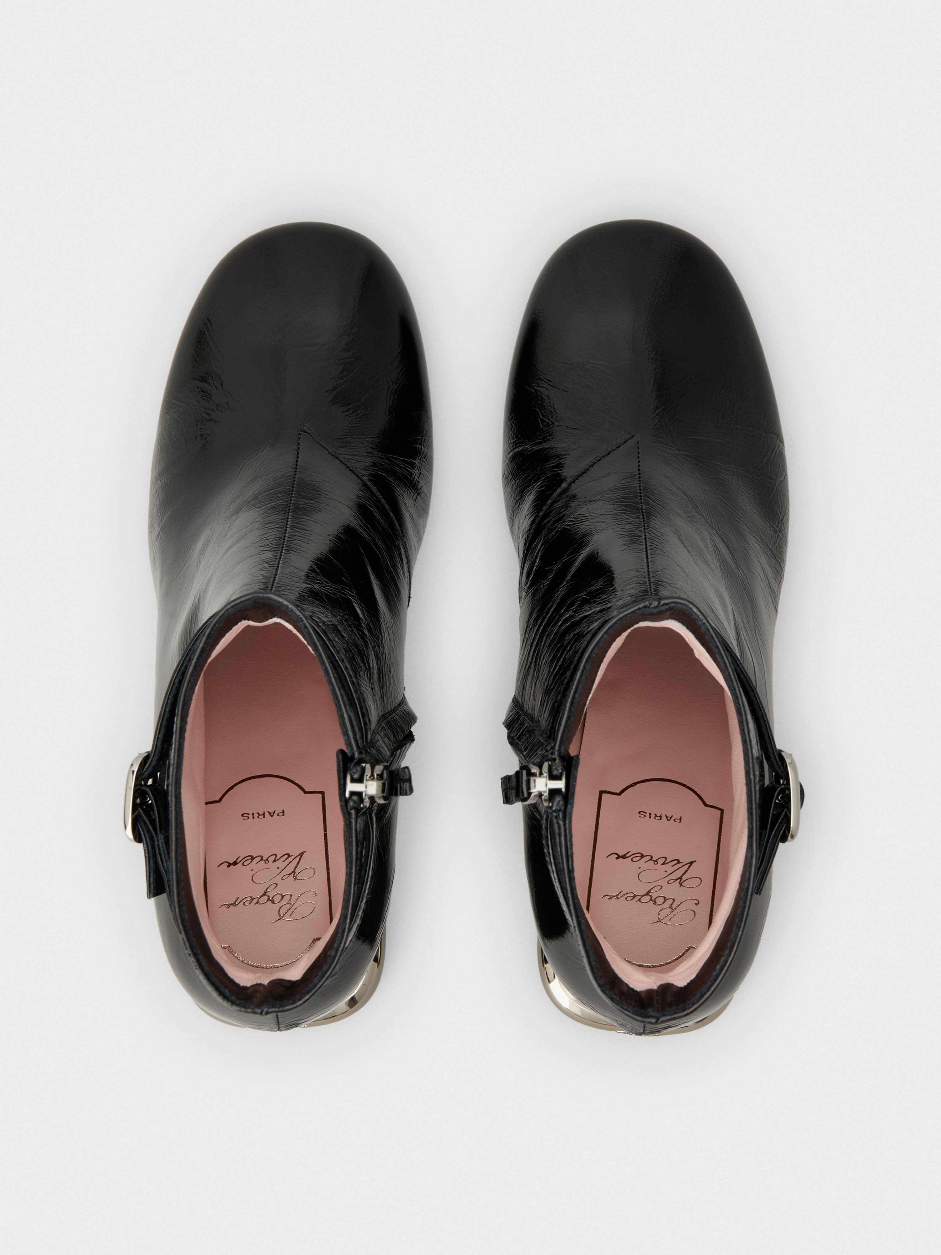 Viv' Podium Booties in patent leather - 4