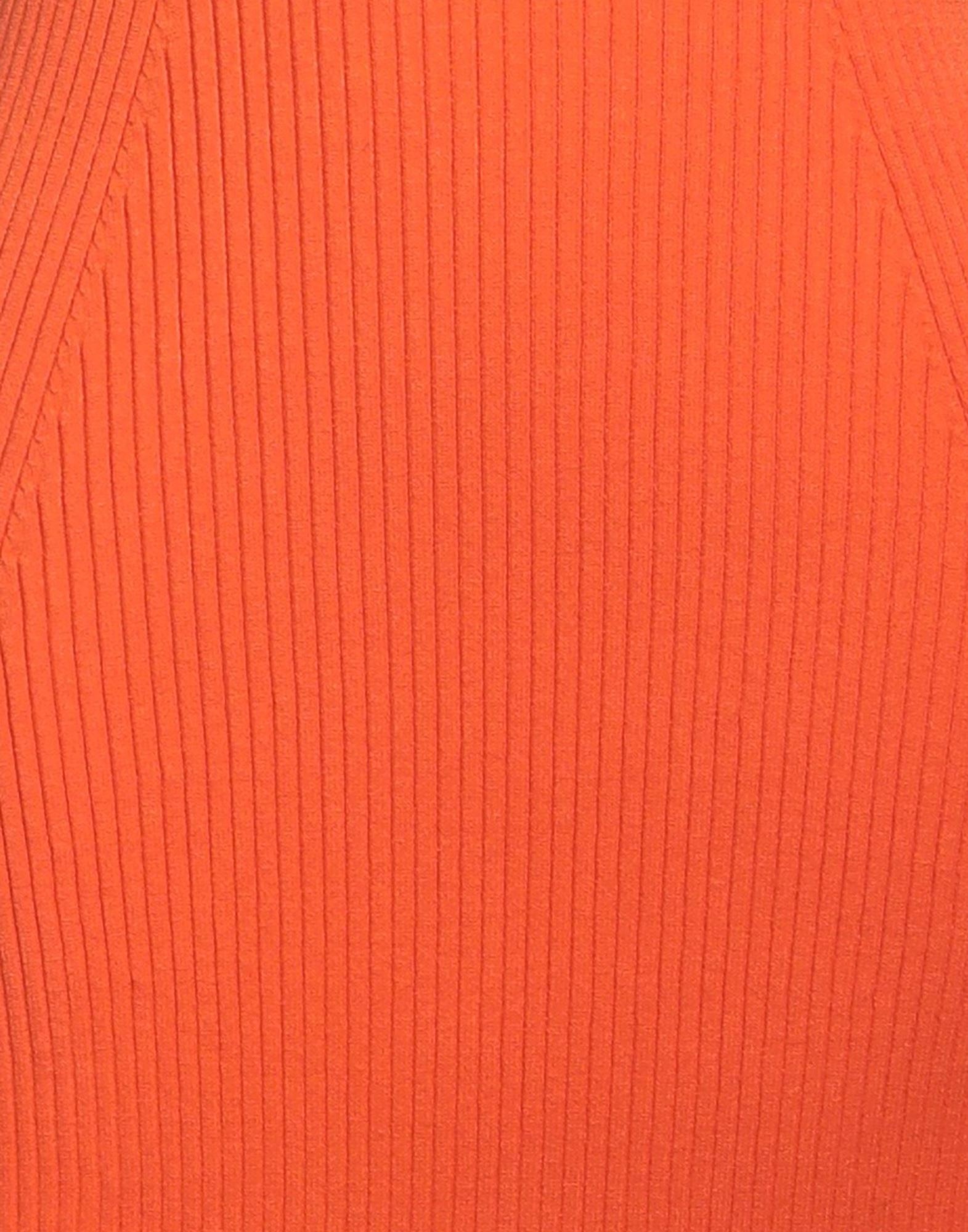 Orange Women's Short Dress - 4