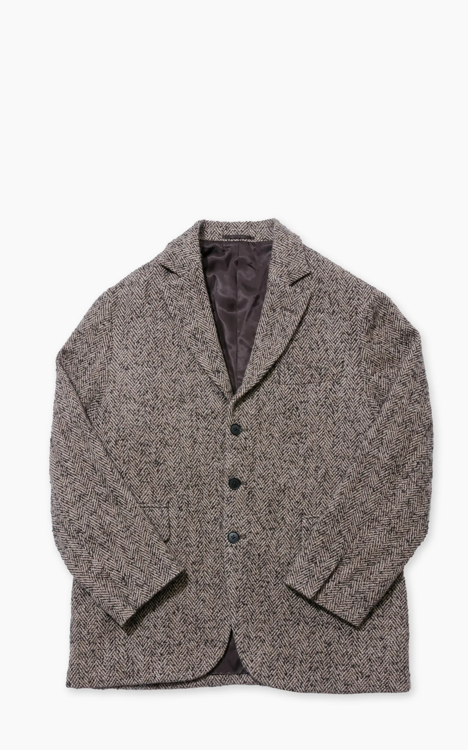 KAPTAIN SUNSHINE 4B HUNTER JACKET HERRINGBONE - 1